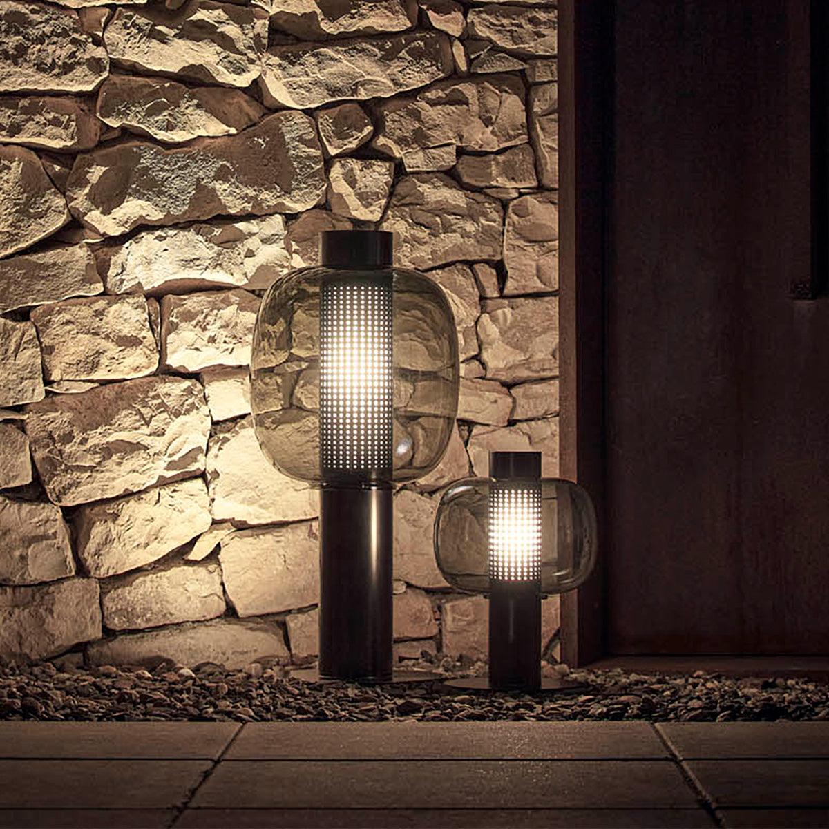 Large / Mobile / Bonbori Outdoor Floor Lamp, designed by Fumie Shibata for Brokis