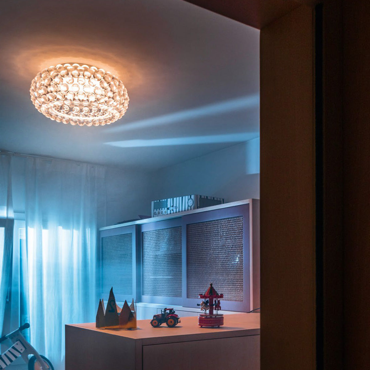 Mobile / Caboche Plus Ceiling Lamp, designed by Patricia Urquiola and Eliana Gerotto for Foscarini
