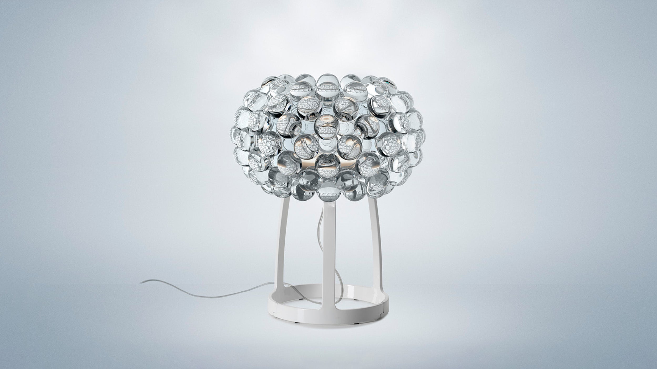 Transparent / Desktop / Caboche Plus Table Lamp, designed by Patricia Urquiola and Eliana Gerotto for Foscarini