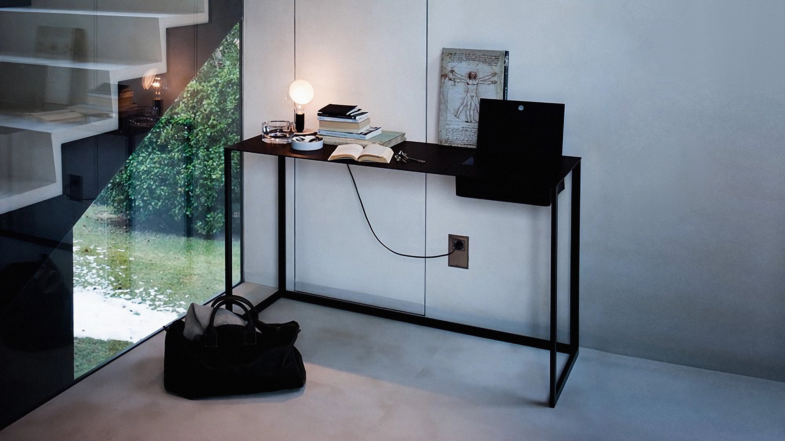 Desktop / Calamo Desk, designed by Gabriele Rosa for Zanotta