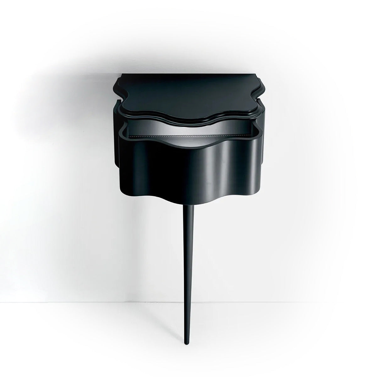 Black / Mobile / Carlino CM Service Storage Unit, designed by Carlo Mollino for Zanotta