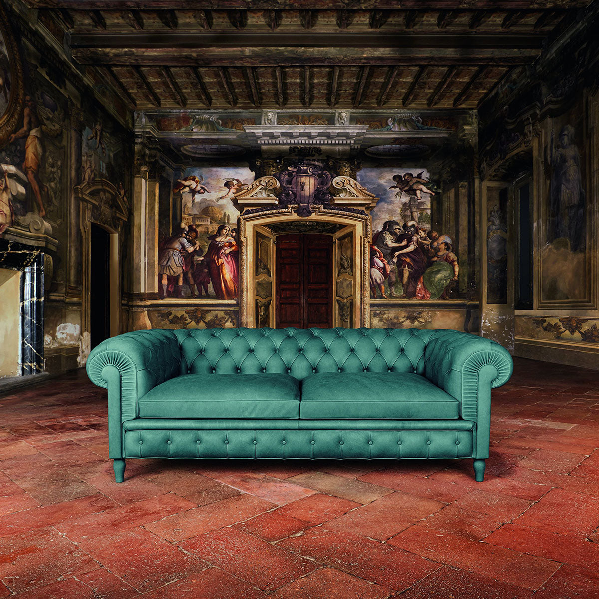 Mobile / Chester Sofa designed by Renzo Frau for Poltrona Frau