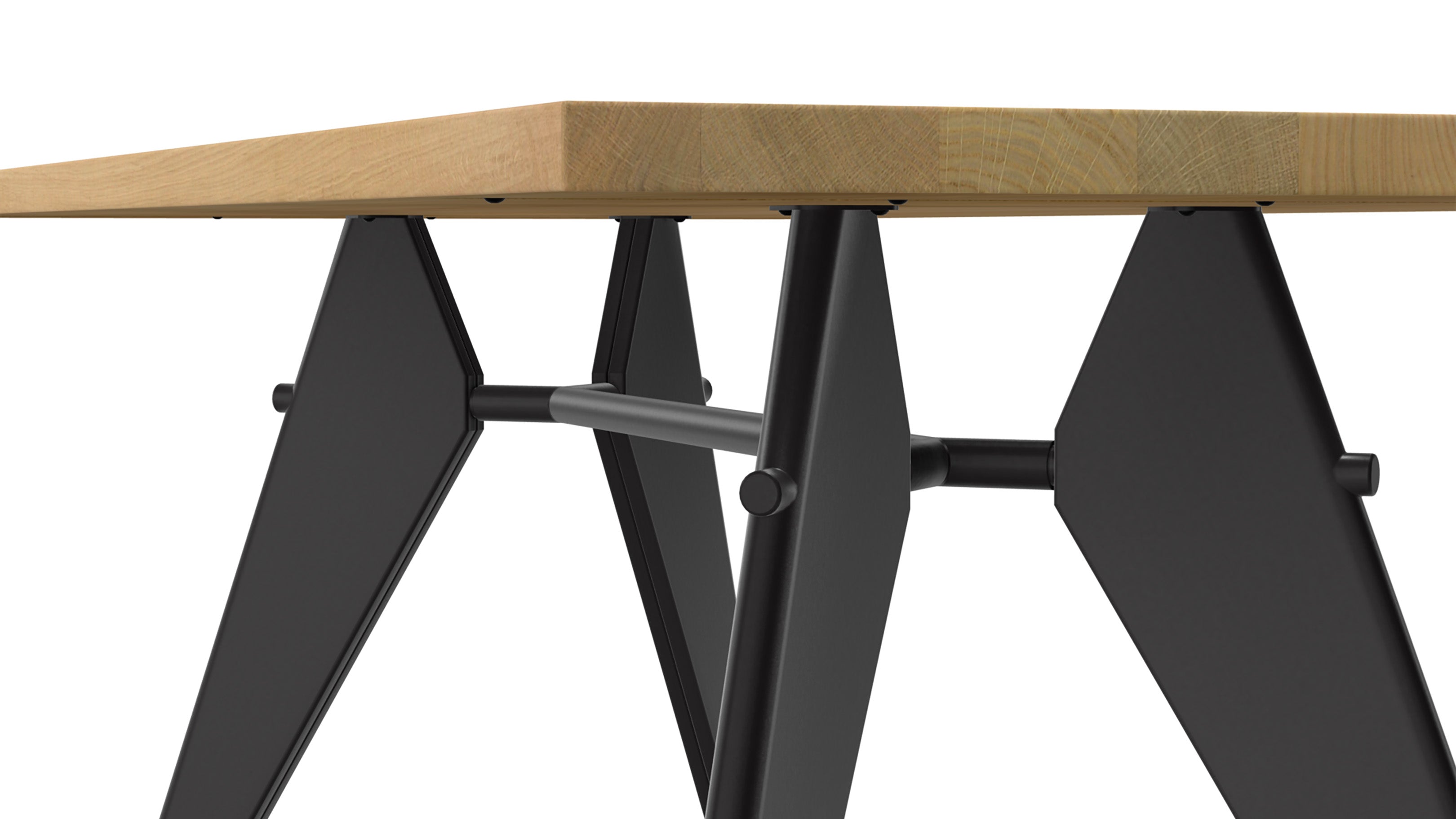 Desktop / EM Table, designed by Jean Prouve for Vitra