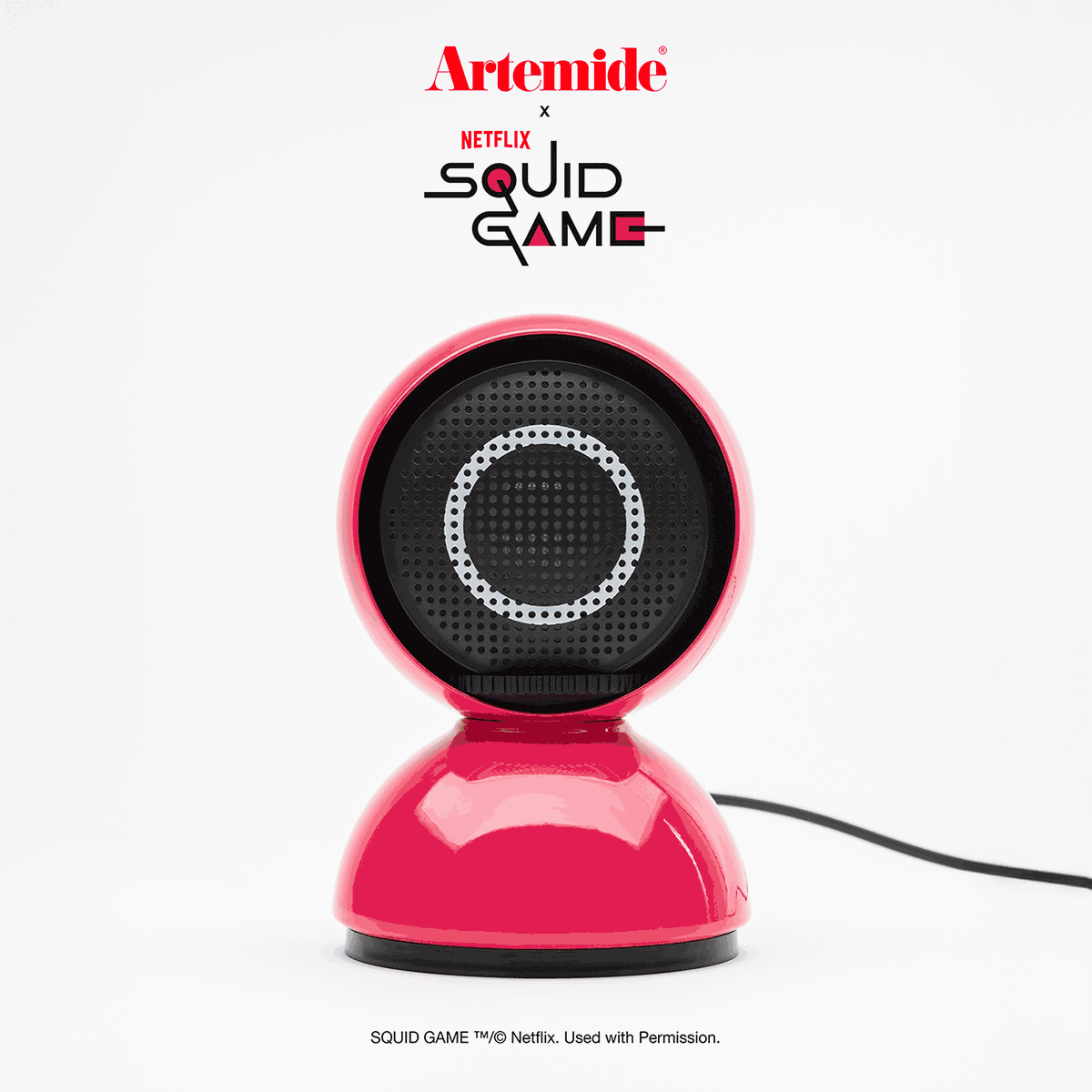 Guard Pink / Mobile / Eclisse x Squid Game – Special Edition Lamp, designed by Vico Magistretti and made by Artemide