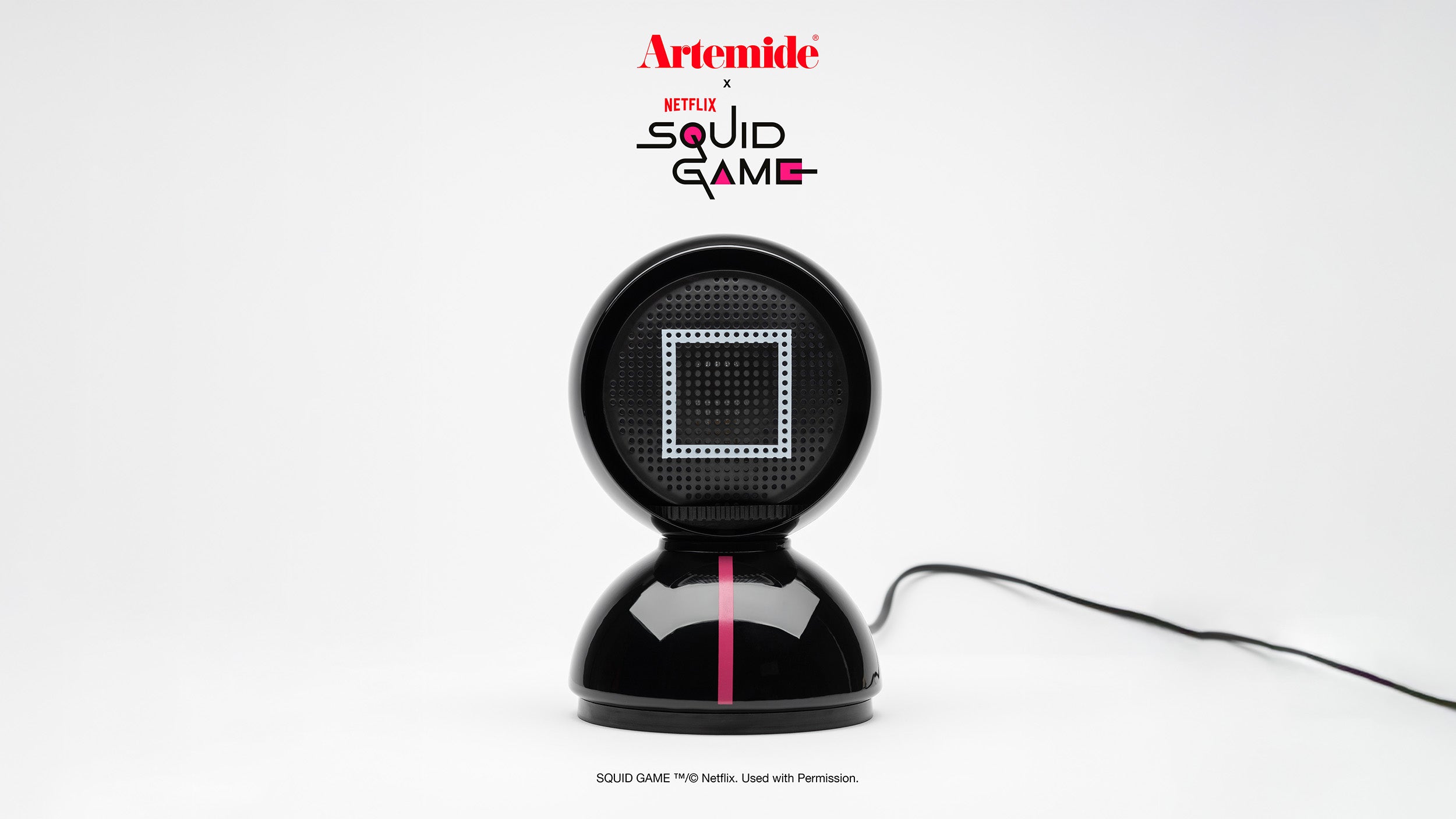 Guard Black / Desktop / Eclisse x Squid Game – Special Edition Lamp, designed by Vico Magistretti and made by Artemide