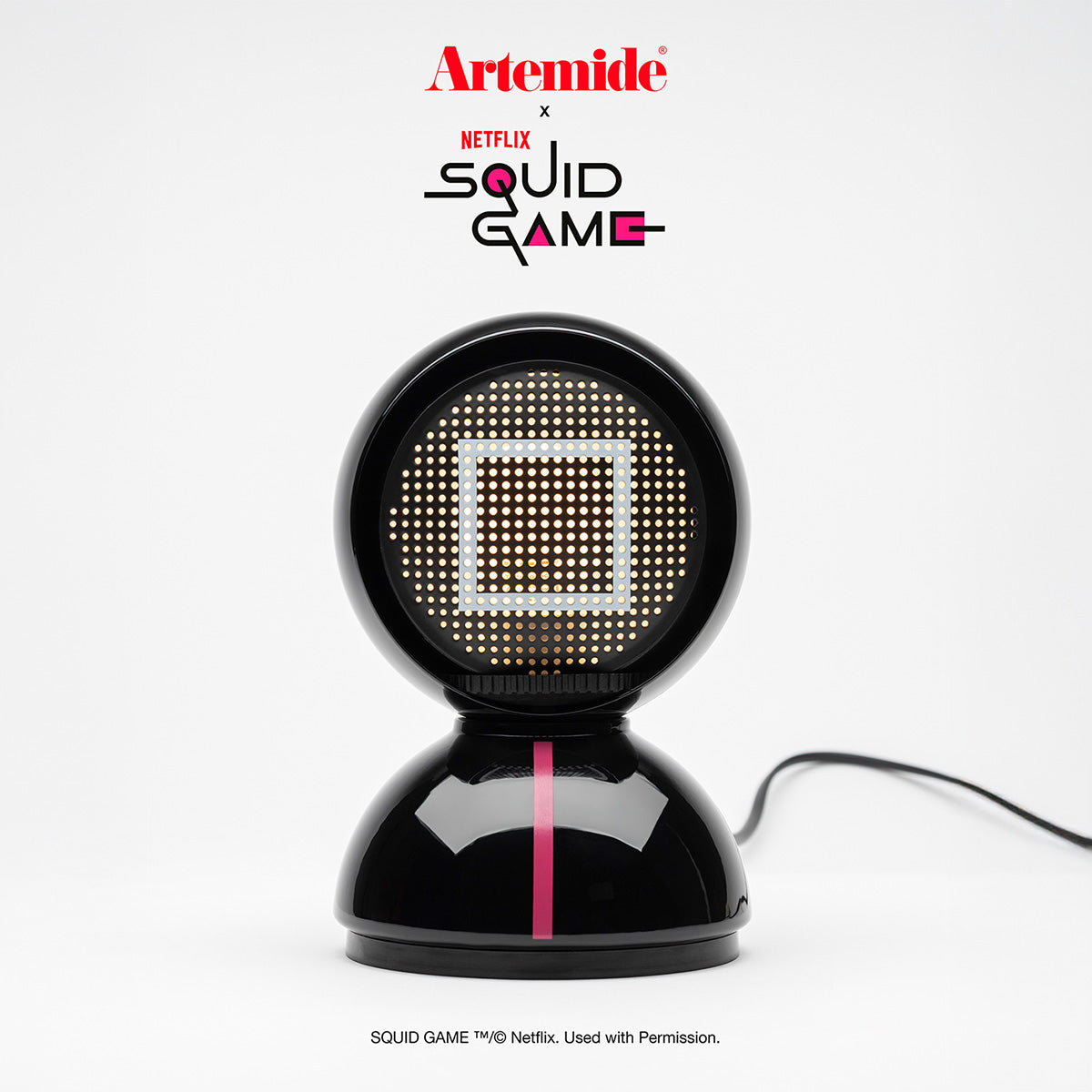 Artemide Table Lamp Eclisse x Squid Game – Special Edition Lamp