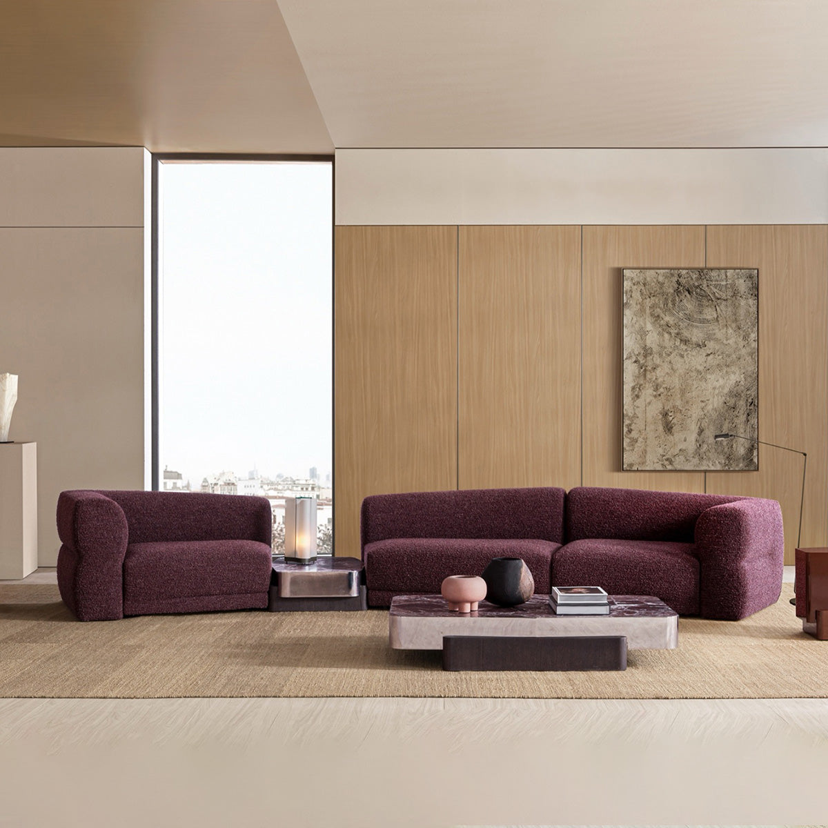 Mobile / Emile Sofa, designed by Christophe Delcourt made by Molteni&C