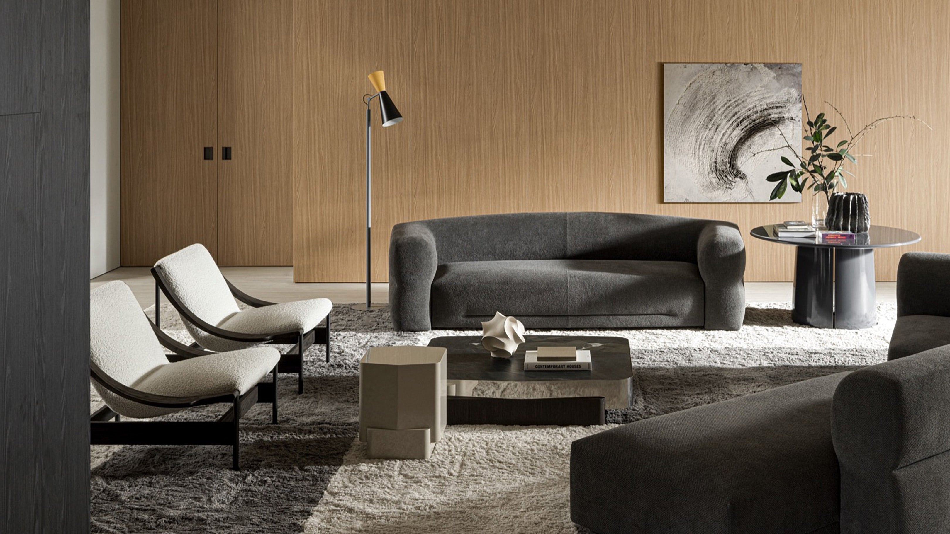 Desktop / Emile Sofa, designed by Christophe Delcourt made by Molteni&C