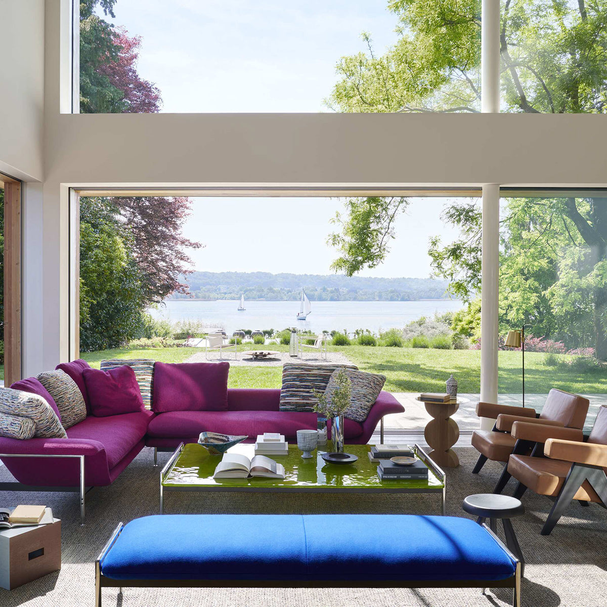 Mobile / Esosoft Coffee Table, designed by Antonio Citterio for Cassina