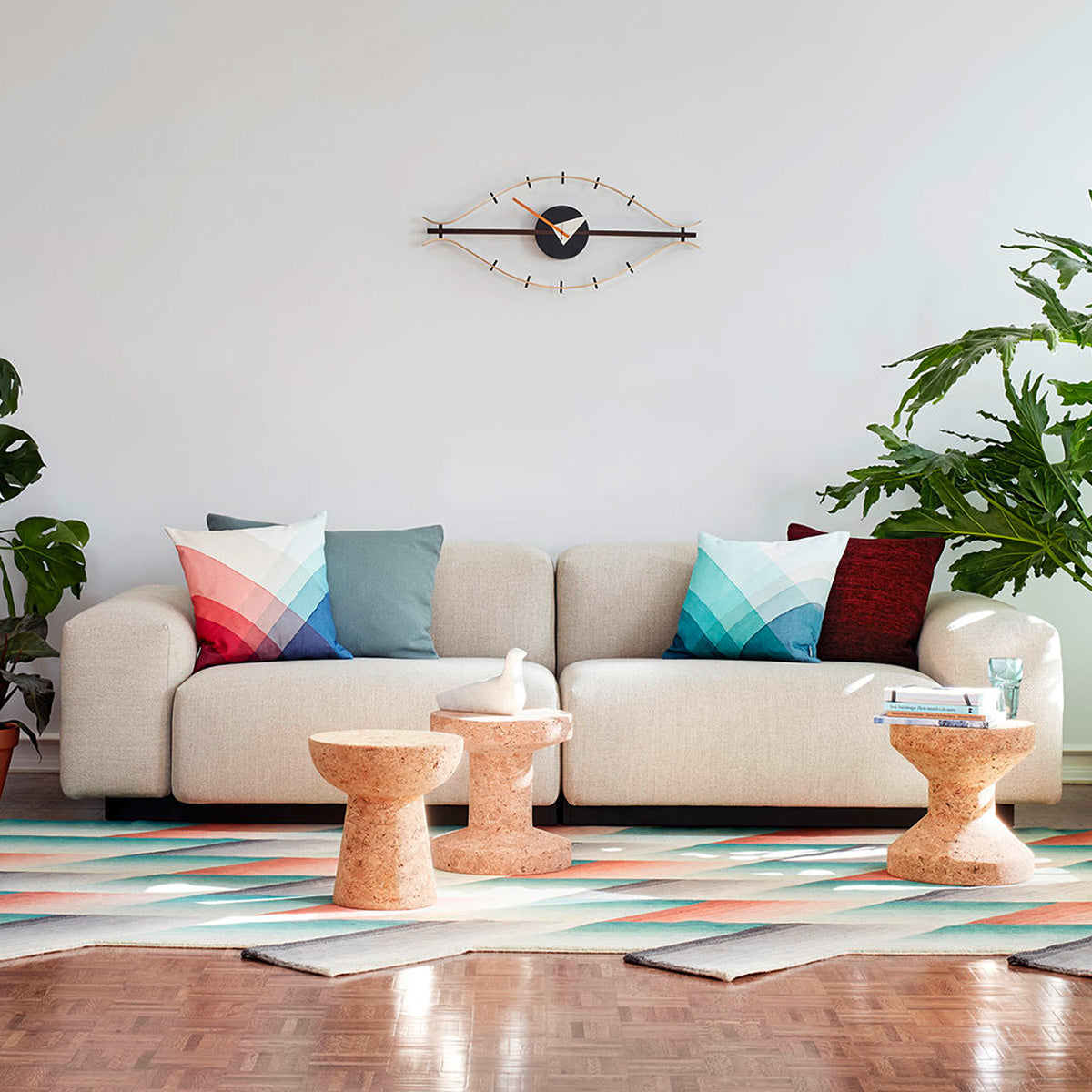 Mobile / Eye Clock, designed by George Nelson and made by Vitra