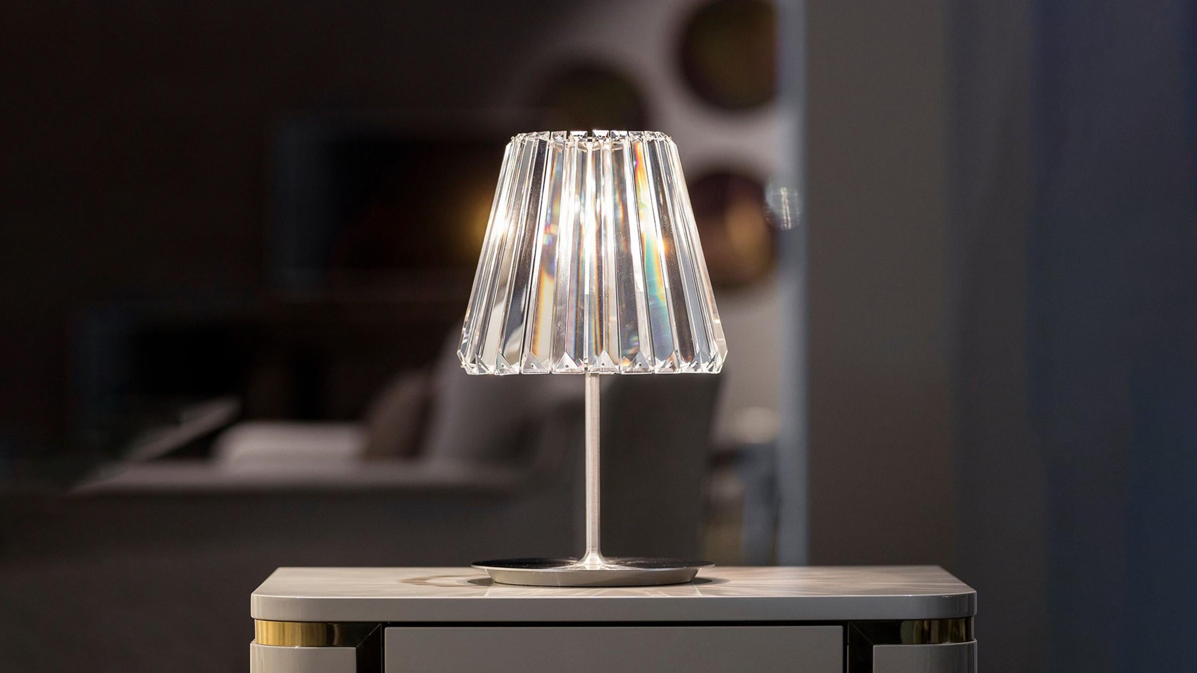 Lasvit Table Lamp Glitters Base Size Table Lamp