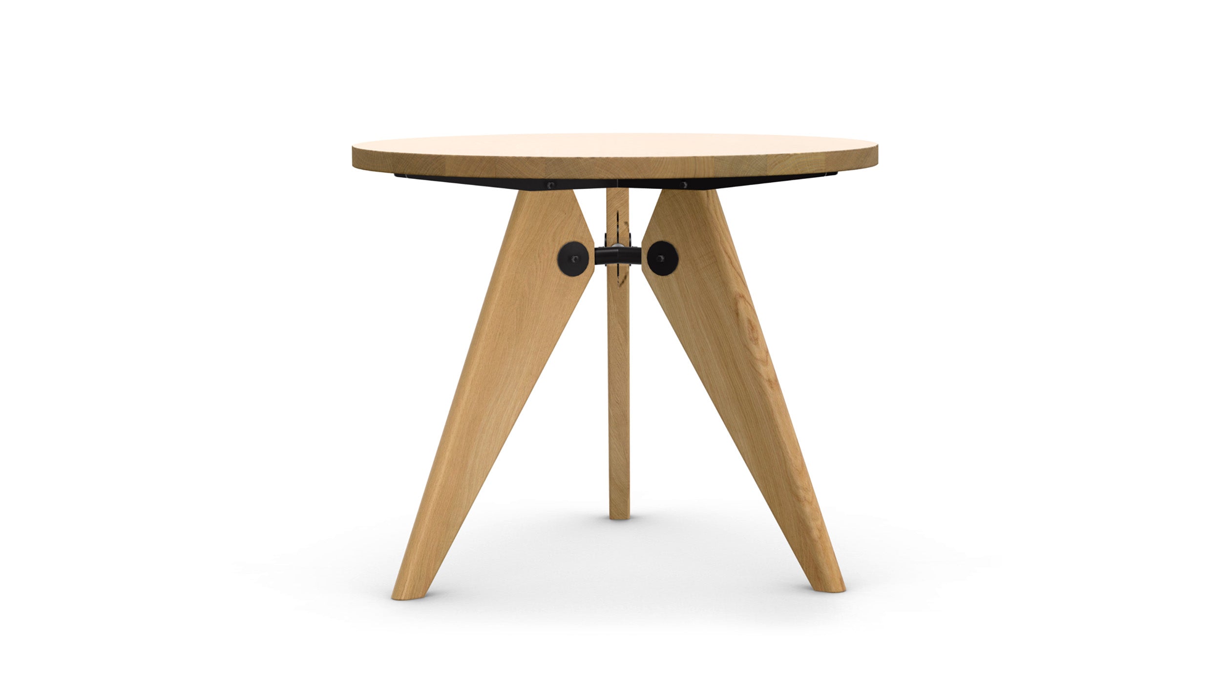 Small 35.5 / Desktop / Gueridon Table, designed by Jean Prouve