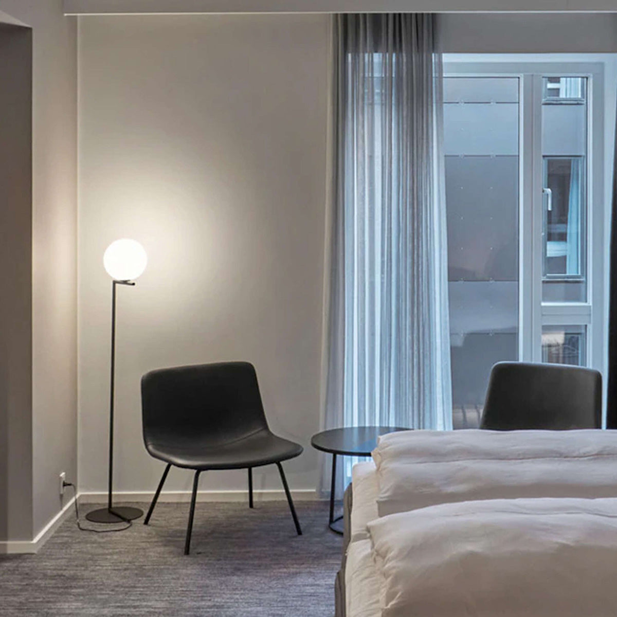 Black / Mobile / IC Lights F1, designed by Michael Anastassiades made by Flos