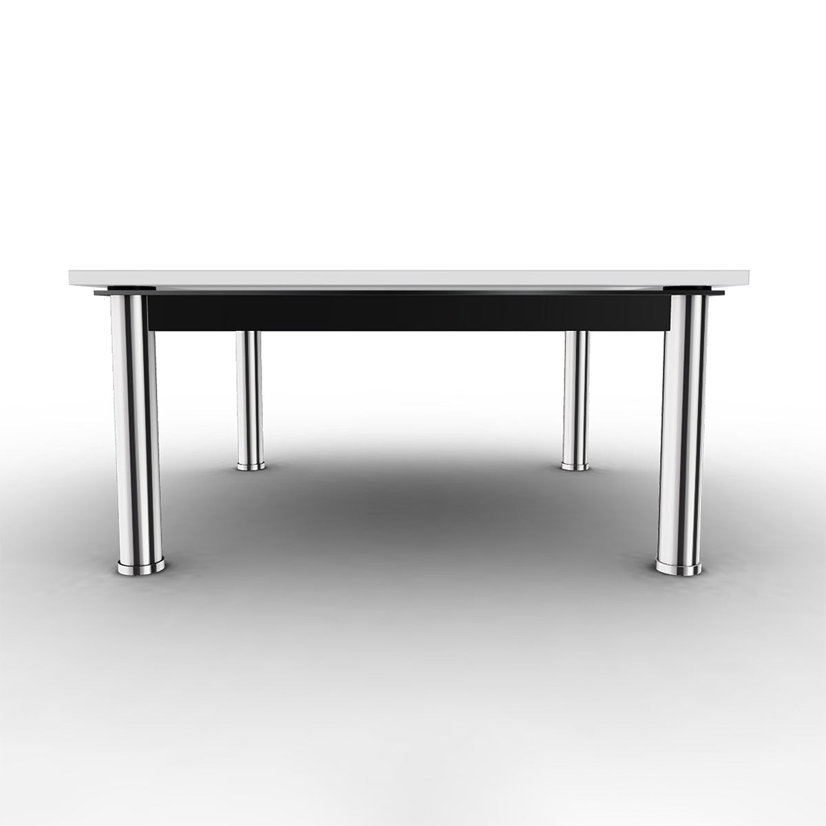 Mobile / LC10-p Square Low Table, designed by Le Corbusier, Pierre Jeanneret, and Charlotte Perriand and made by Cassina