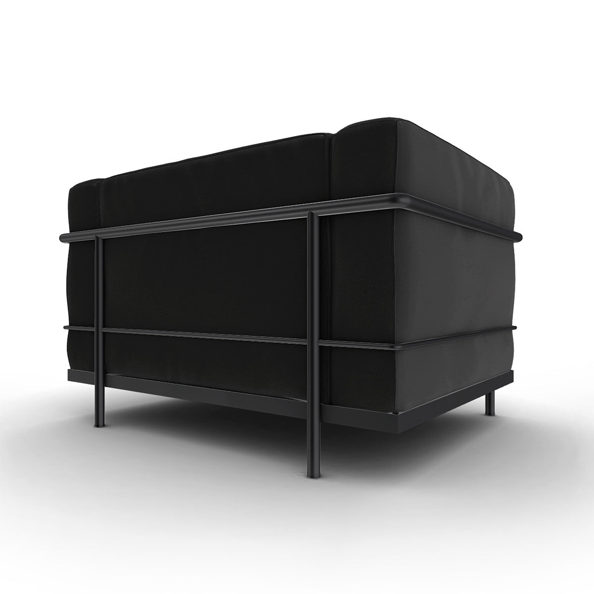 Mobile / LC3 Armchair, designed by Le Corbusier, Pierre Jeanneret, and Charlotte Perriand and made by Cassina
