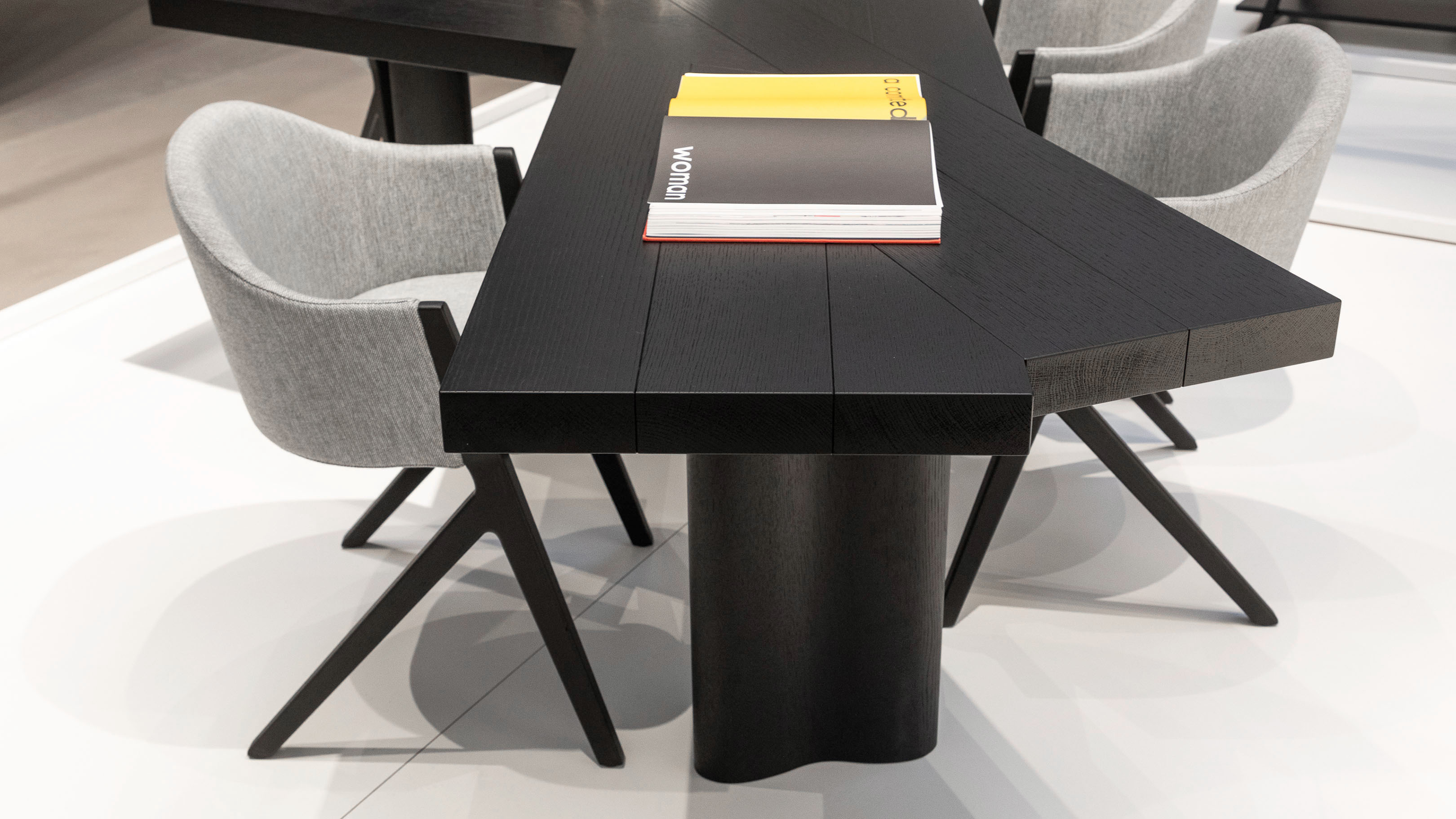 Desktop / M10 Small Armchair, designed by Patrick Norguet for Cassina