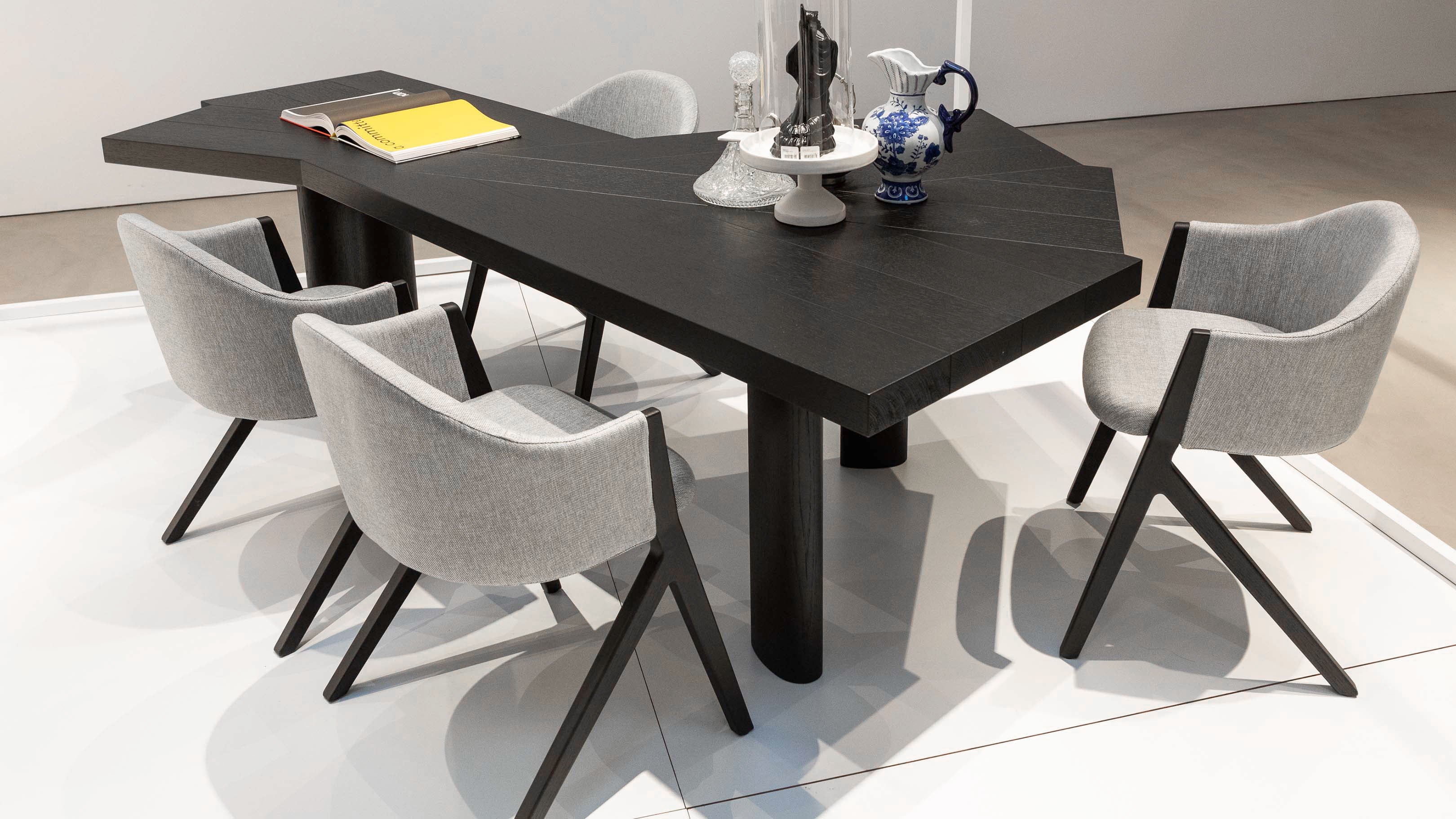 Desktop / M10 Small Armchair, designed by Patrick Norguet for Cassina