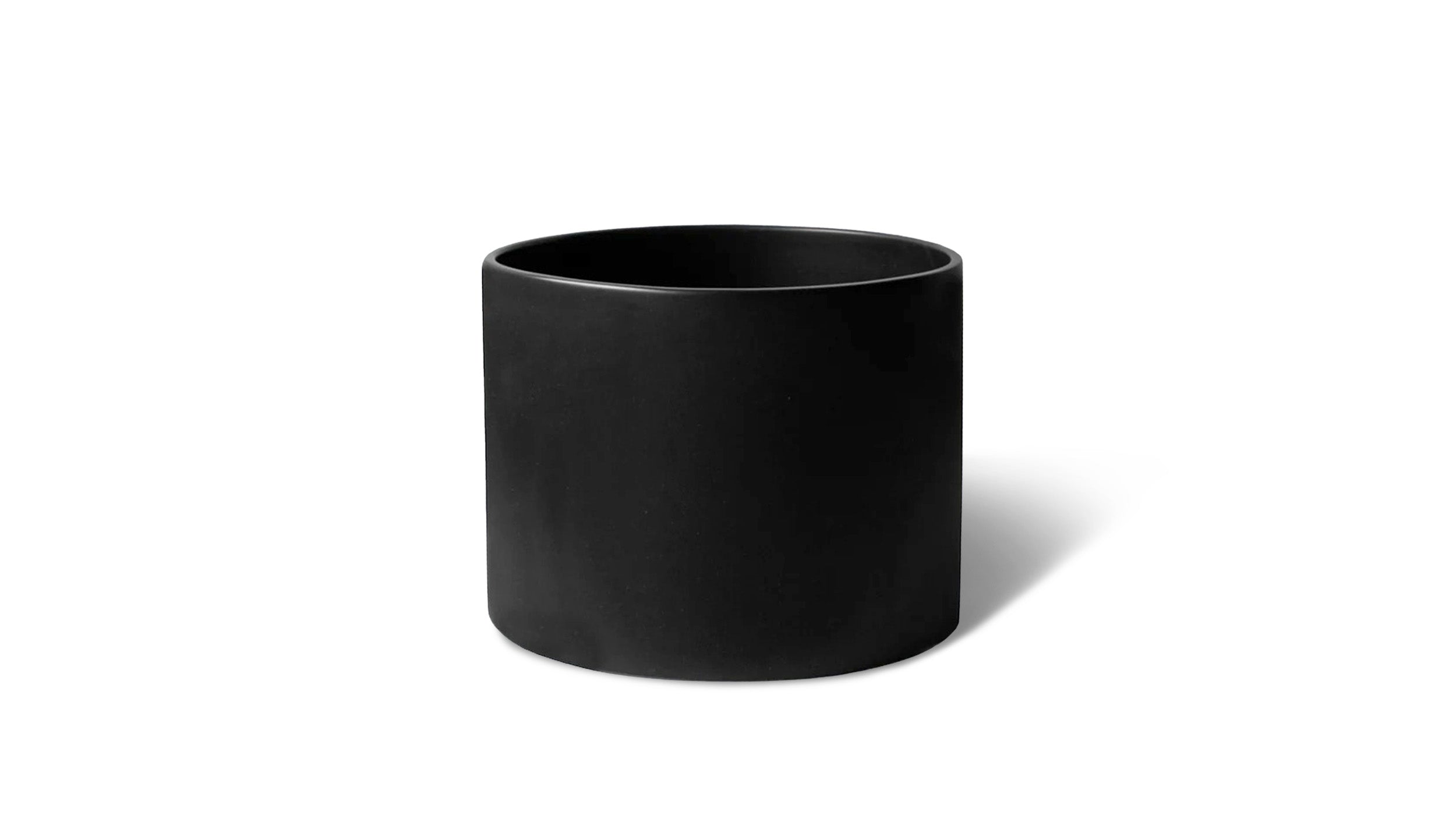 Small Black / Desktop / Model One Ceramic Planter by Monstruosus