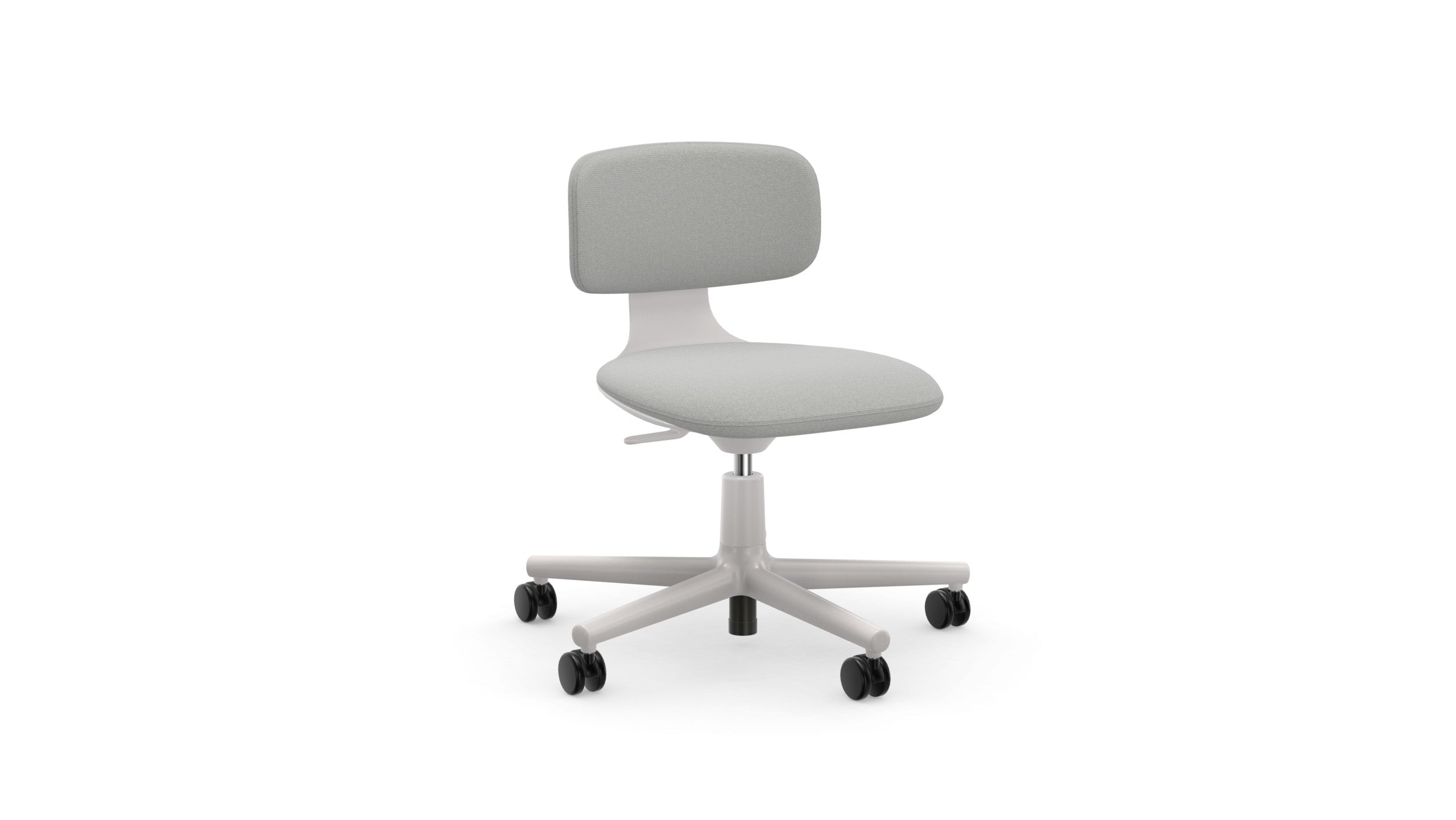Desktop / Rookie Chair in Grey, designed by Konstantin Grcic for Vitra