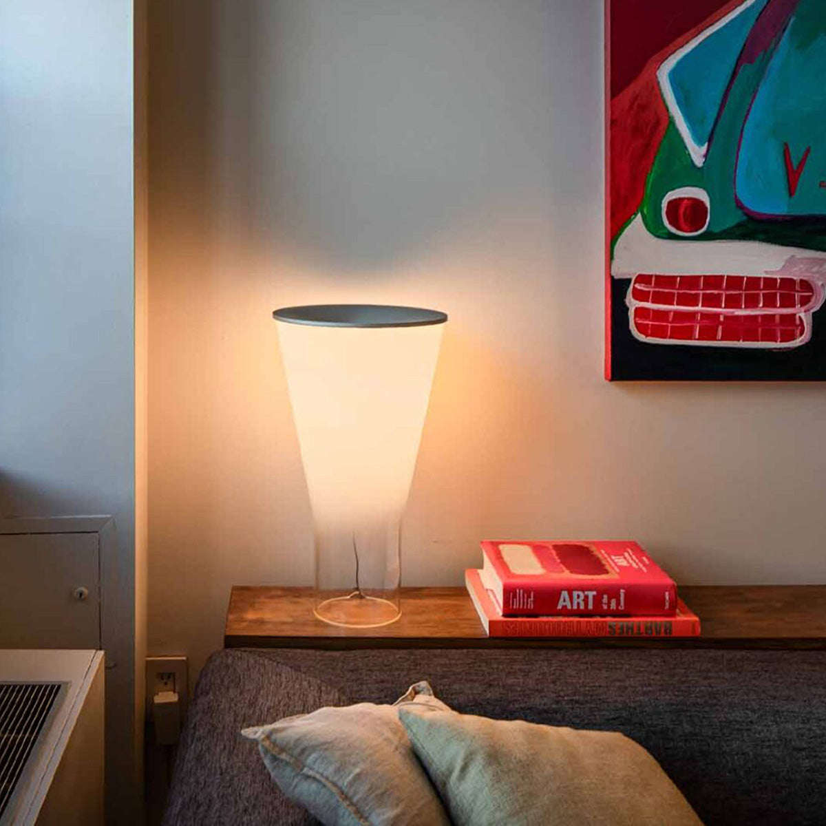 Mobile / Soffio Table Lamp, designed by Ludovica + Roberto Palomba for Foscarini