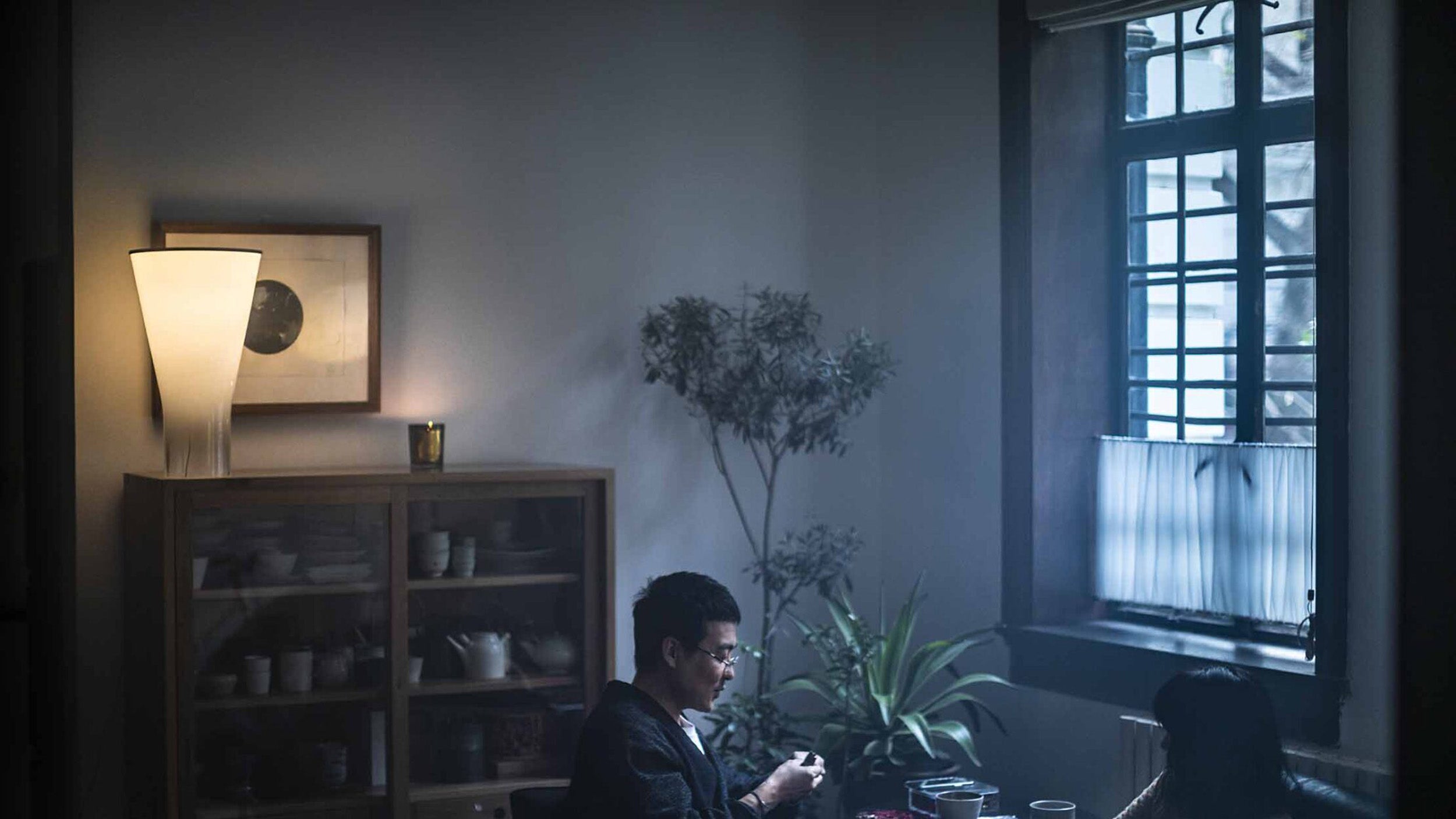 Desktop / Soffio Table Lamp, designed by Ludovica + Roberto Palomba for Foscarini