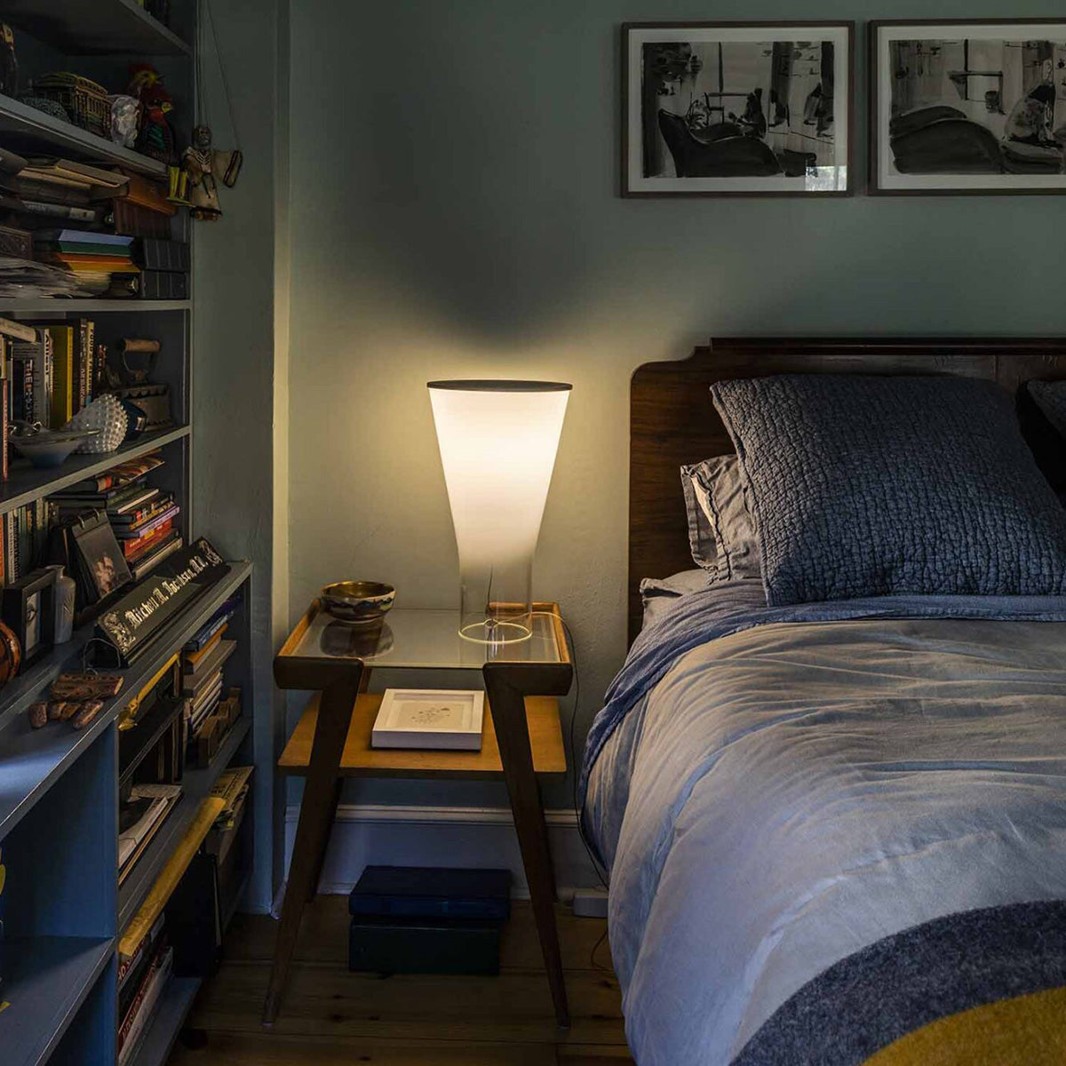 Mobile / Soffio Table Lamp, designed by Ludovica + Roberto Palomba for Foscarini