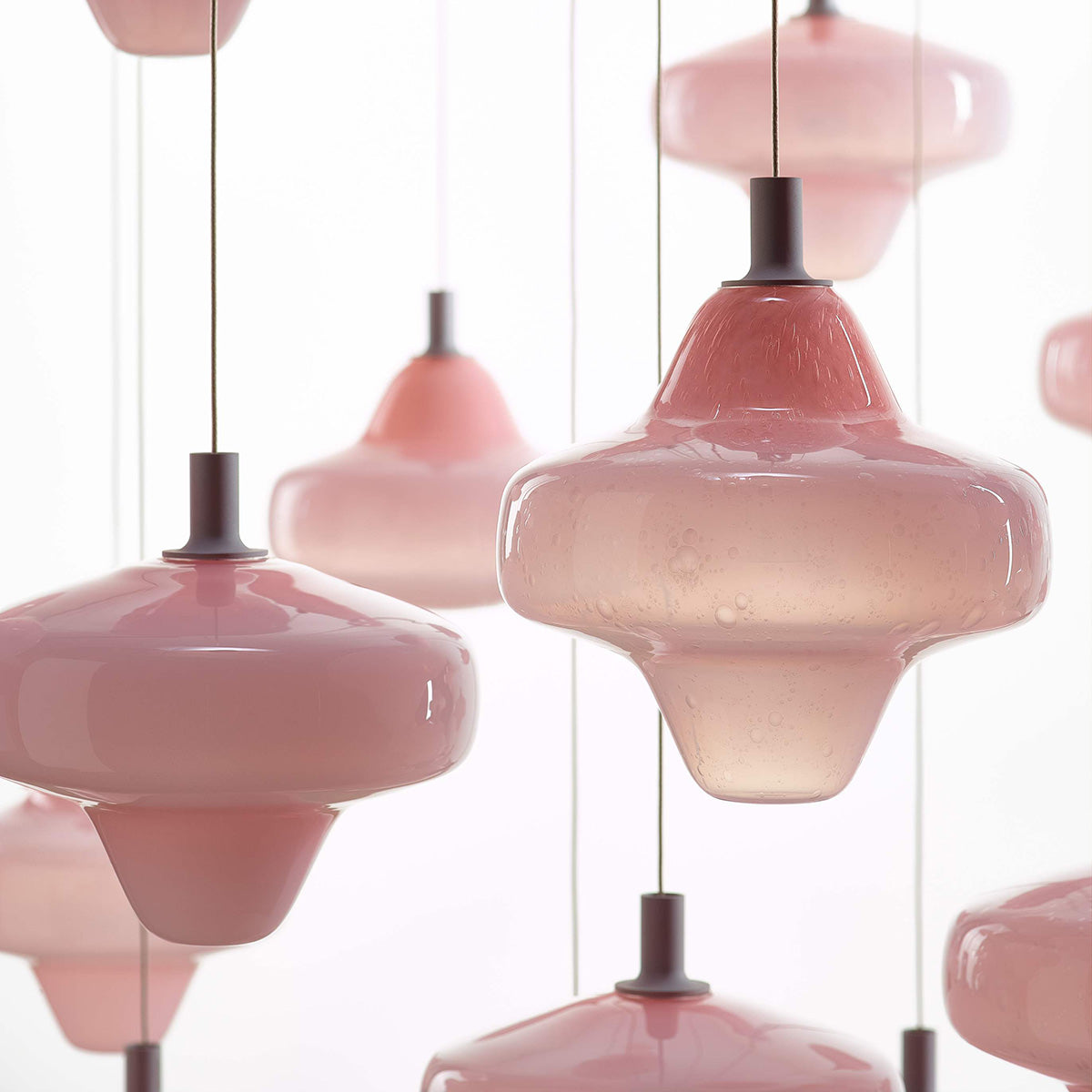 Mobile / Starcloud Pendant Lamps, designed by Lucie Koldova for Brokis