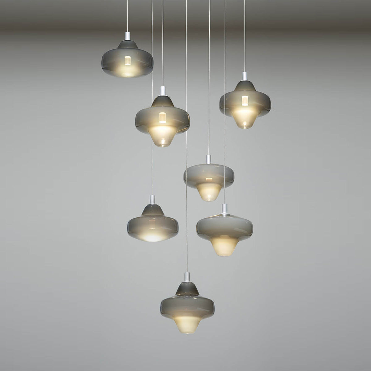 Mobile / Starcloud Pendant Lamps, designed by Lucie Koldova for Brokis