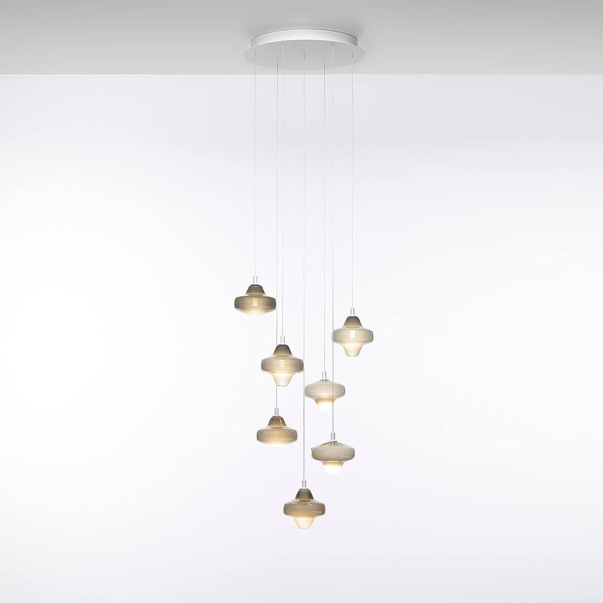 Mobile / Starcloud Pendant Lamps, designed by Lucie Koldova for Brokis