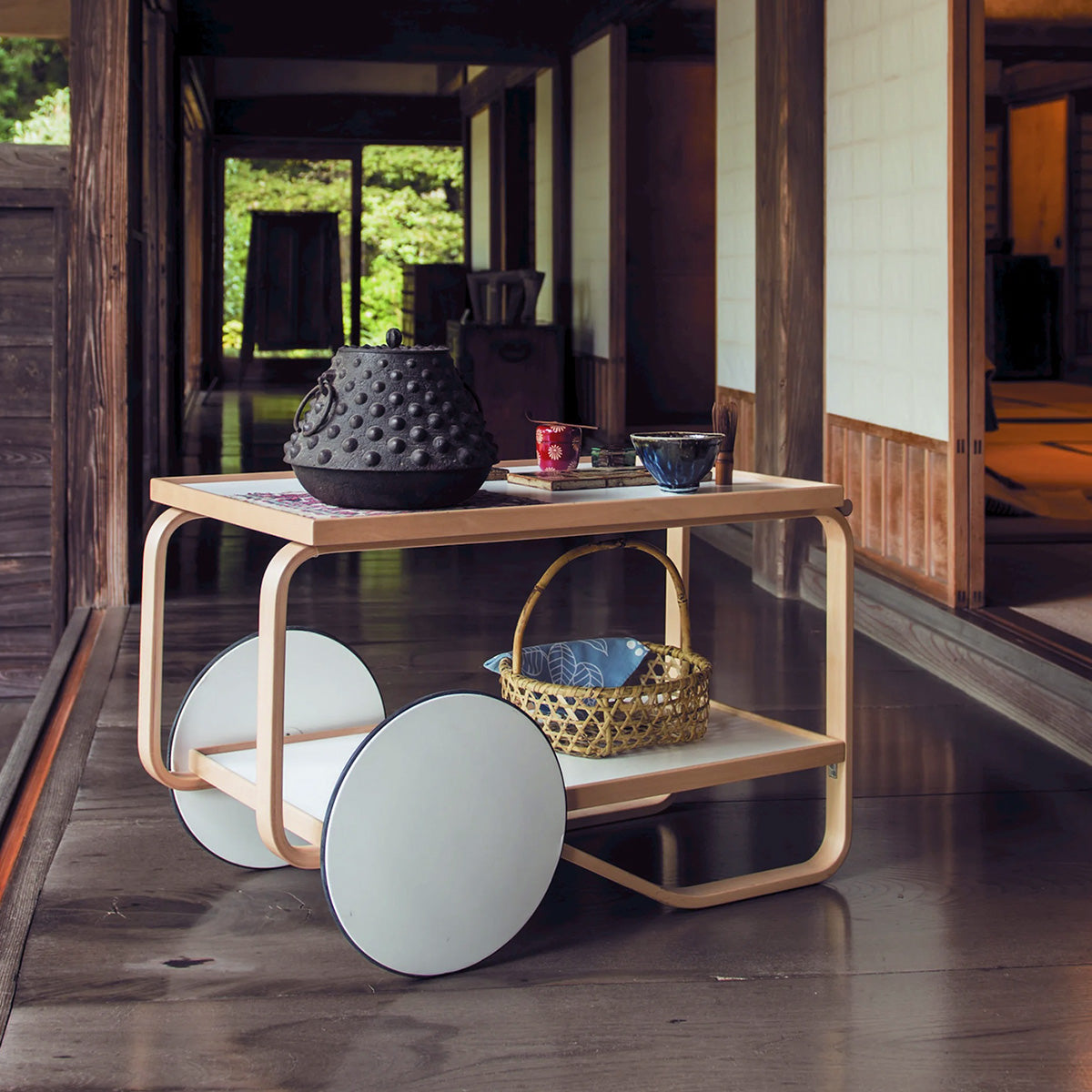 Mobile / Tea Trolley 901, designed by Alvar Aalto for Artek