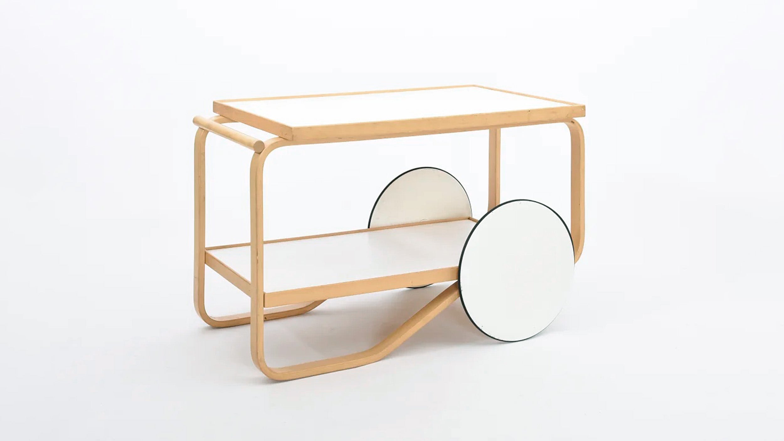 Desktop / Tea Trolley 901, designed by Alvar Aalto for Artek