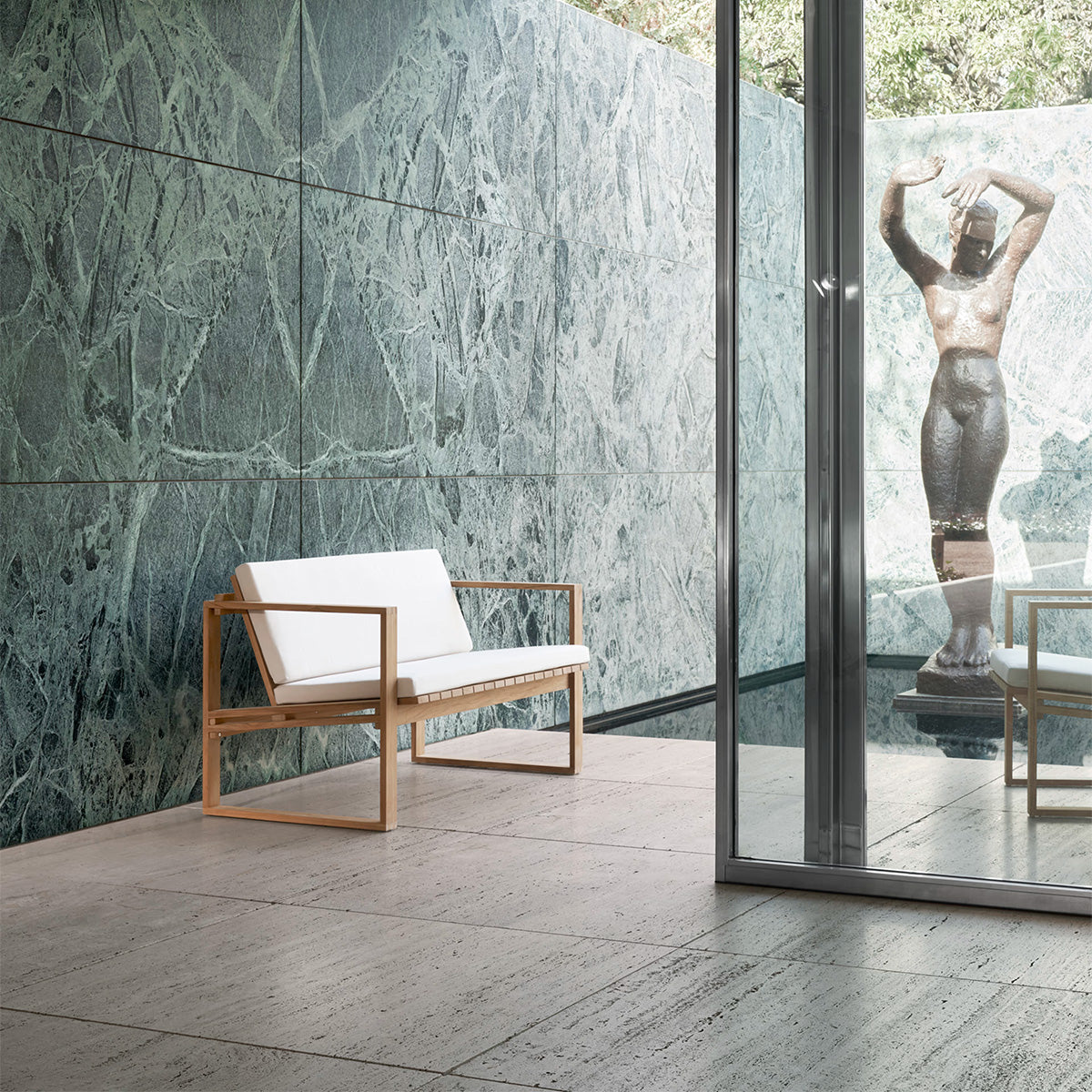 Mobile / BK12 Lounge Sofa, designed by Bodil Kjaer for Carl Hansen and Son