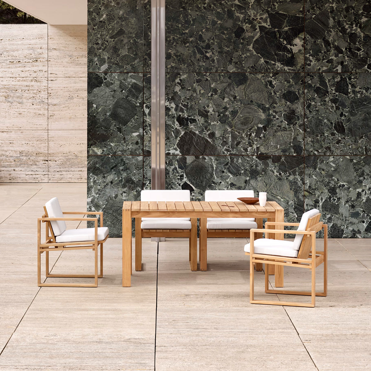 Mobile / BK15 Dining Table, designed by Bodil Kjaer for Carl Hansen and Son