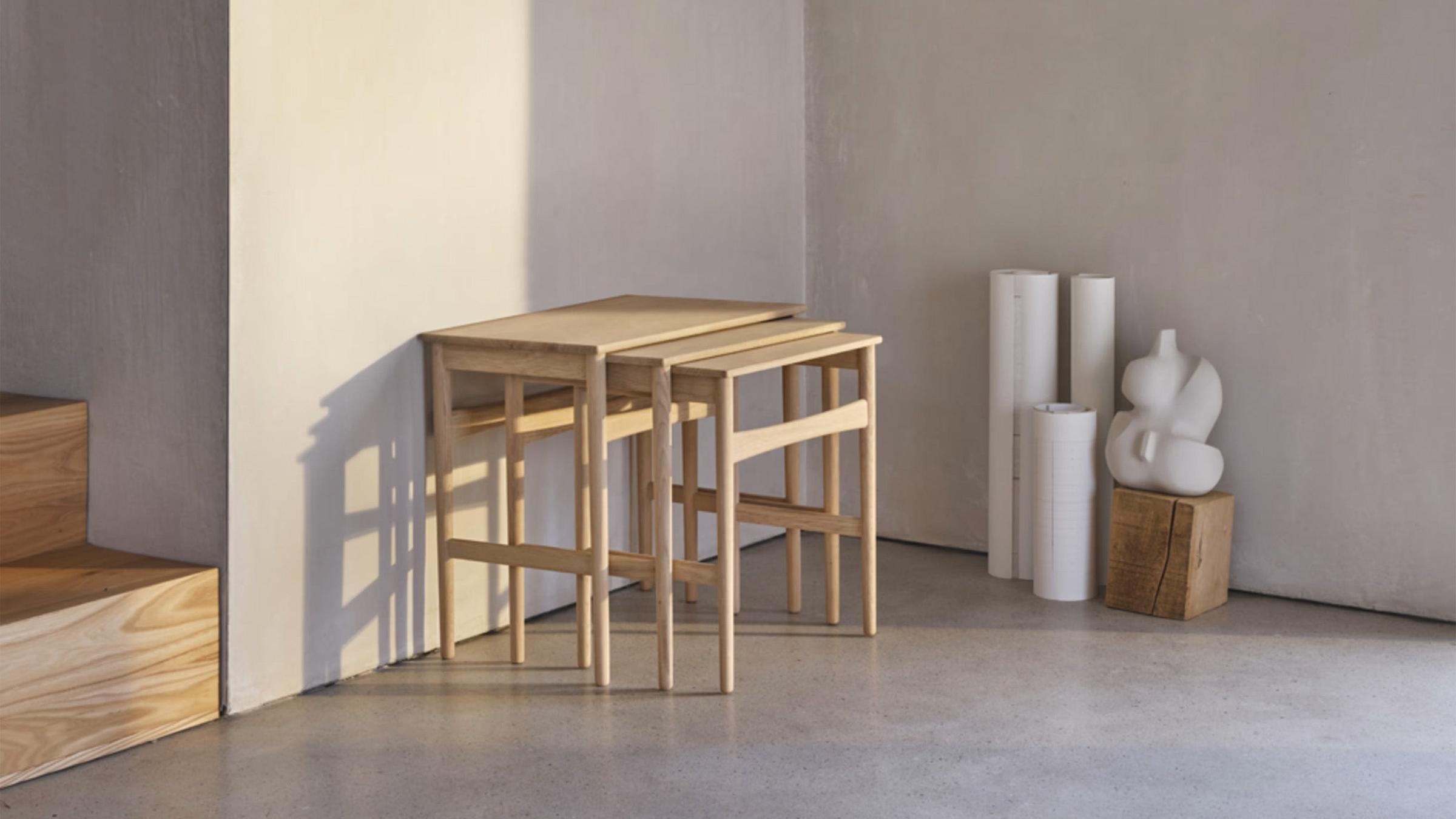 Carl Hansen & Søn Side Table CH004 Nesting Tables