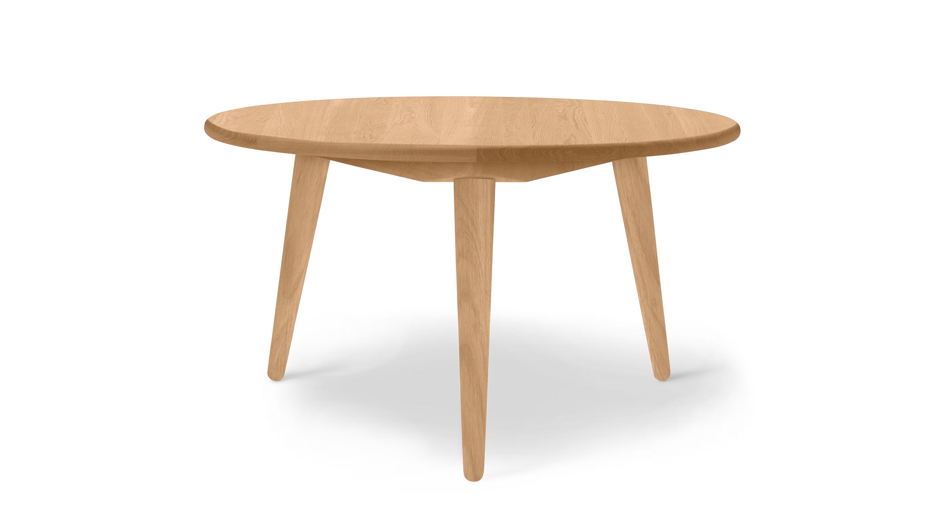 Oak Oil / Desktop / CH008 Lounge Table, designed by Hans J. Wegner for Carl Hansen
