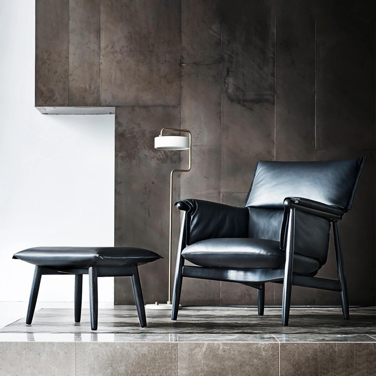 Mobile / E016 Embrace Footstool, designed by EOOS for Carl Hansen