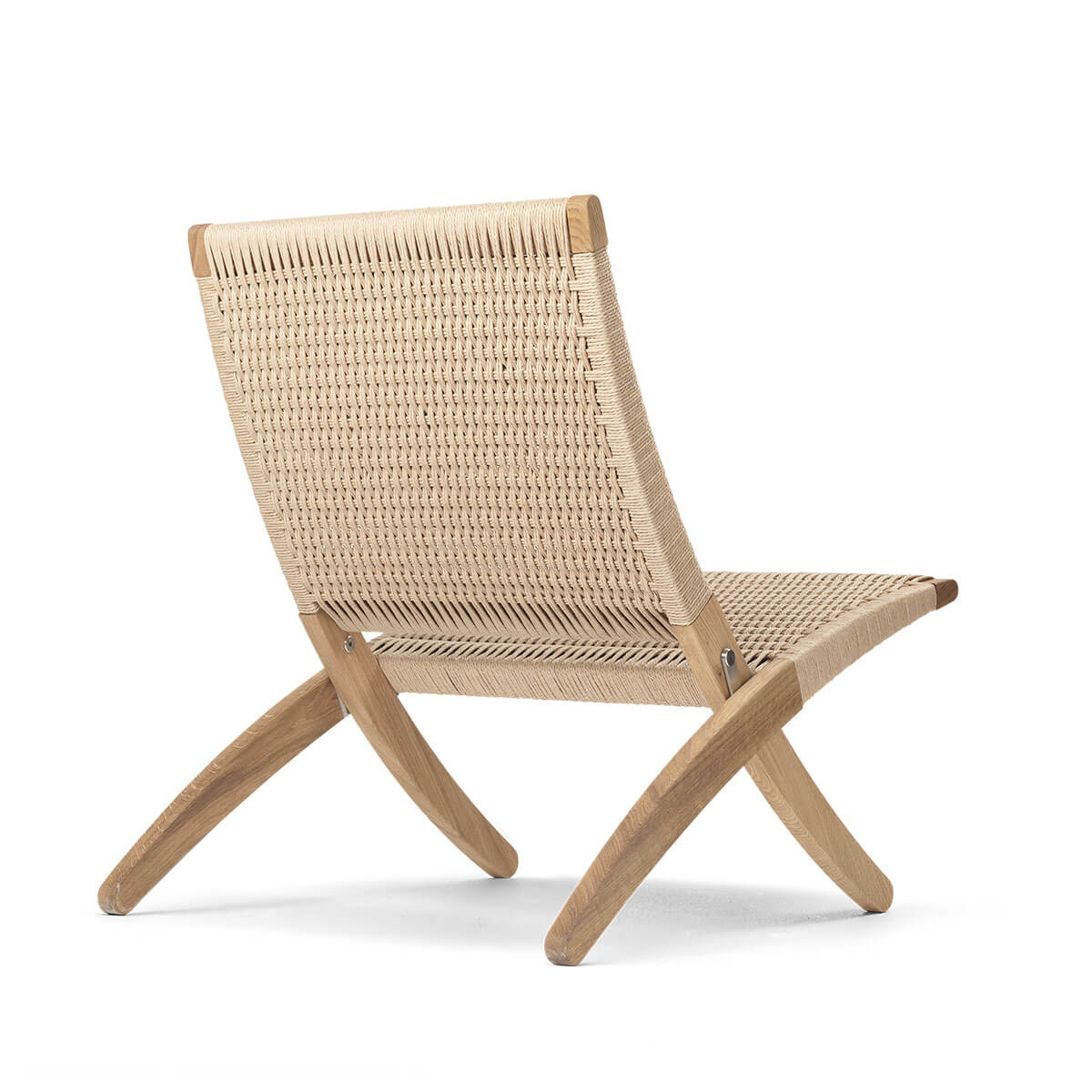 Oak Oil -Natural Paper Cord / Mobile / MG501 Cuba Chair, designed by Morten Gottler for Carl Hansen