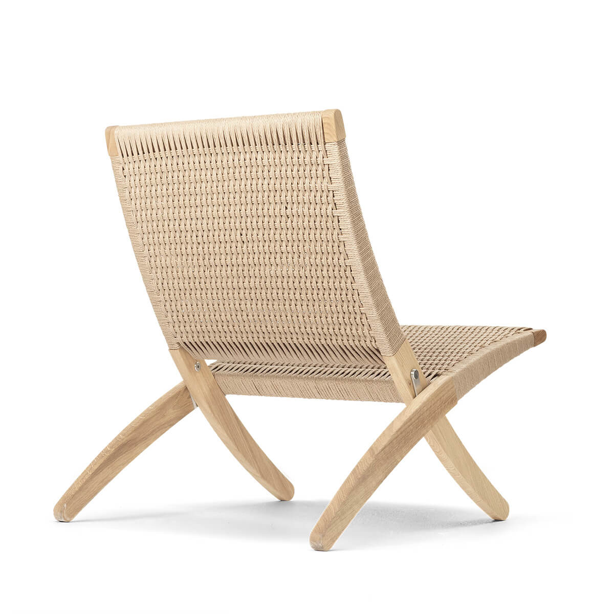 Oak Soap - Natural Paper Cord / Mobile / MG501 Cuba Chair, designed by Morten Gottler for Carl Hansen