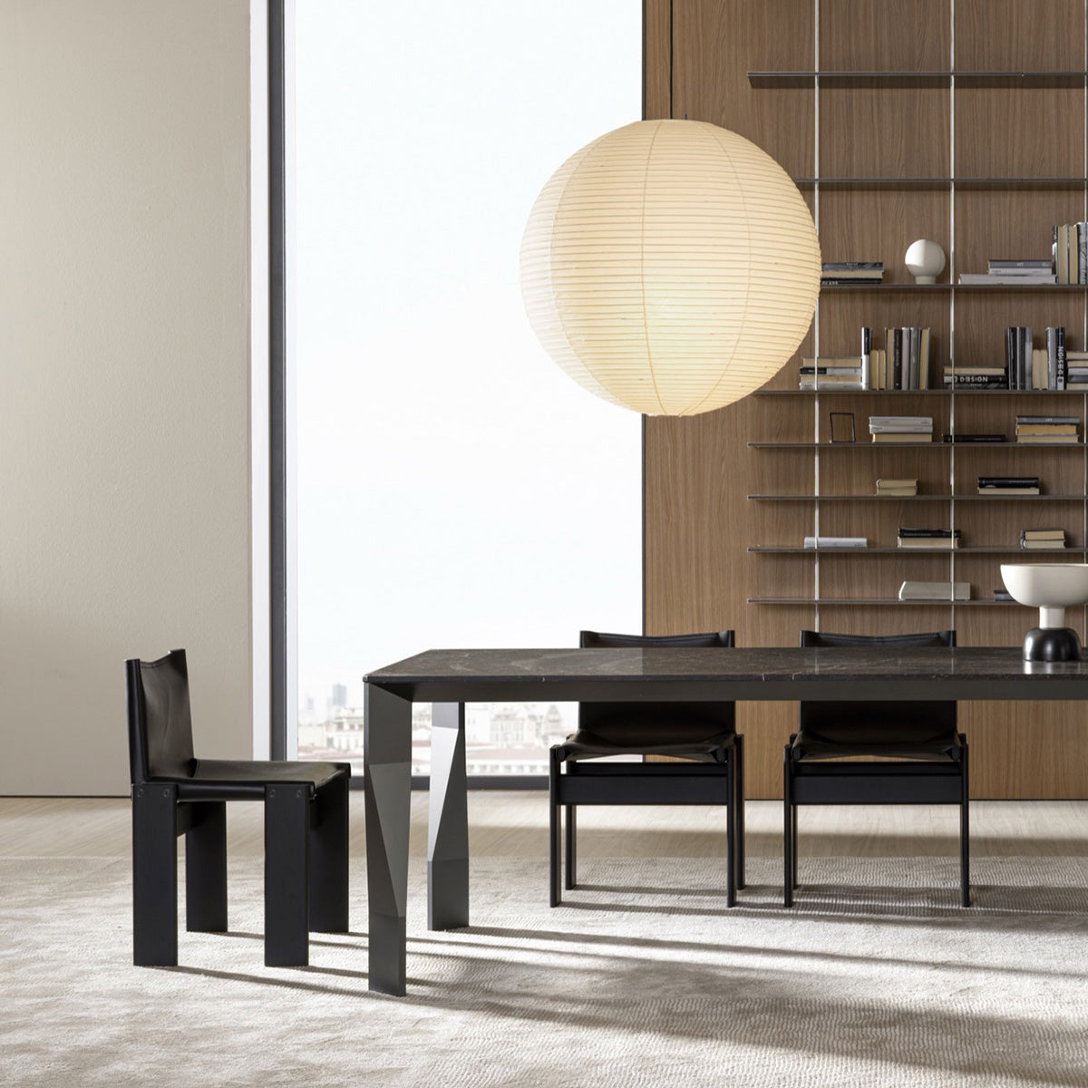 Mobile / Monk Chair, designed by Afra and Tobia Scarpa for Molteni&C