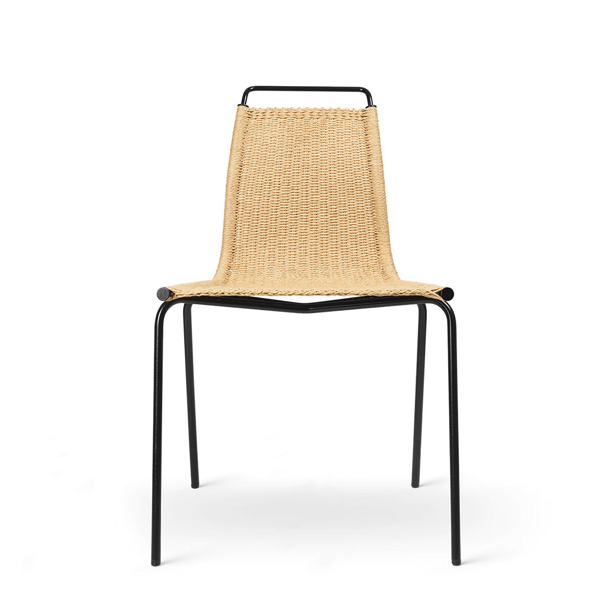 Black Powder-Coated Steel / Mobile / PK1 Chair, designed by Poul Kjaerholm for Carl Hansen and Son