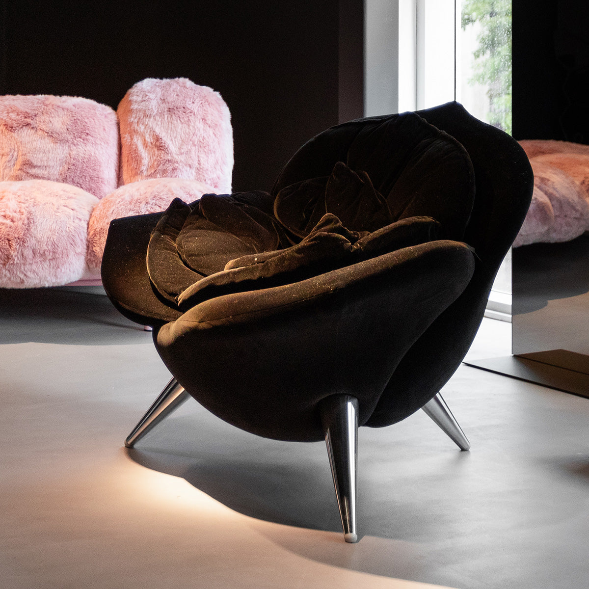 Mobile / Rose Chair, designed by Masanori Umeda for Edra