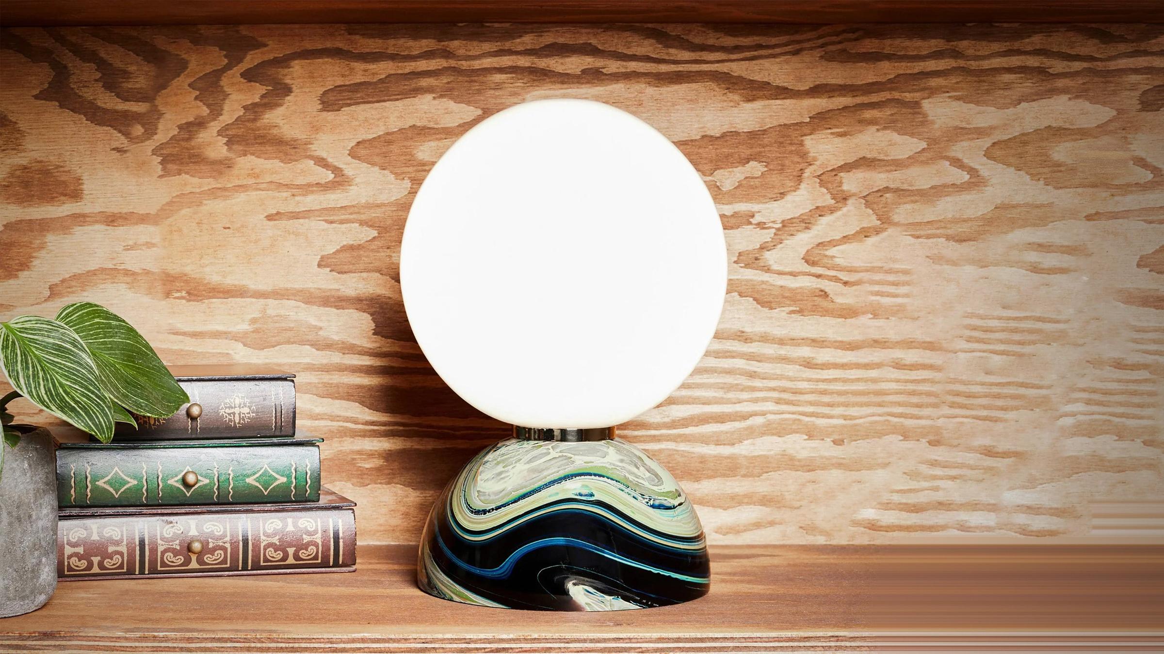 Lasvit Table Lamp Spacey Midnight Sun Floor Lamp