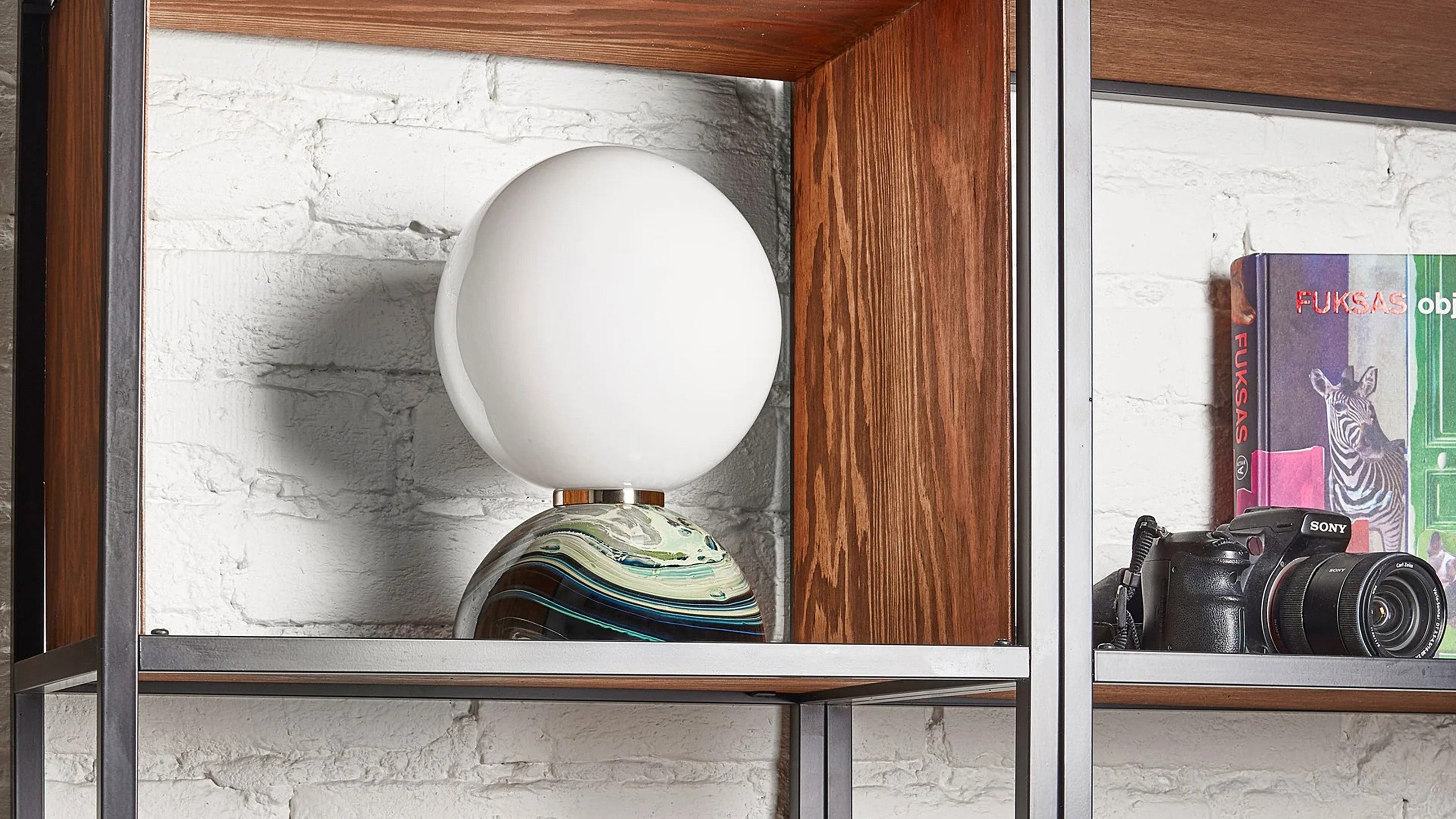 Desktop / Spacey Midnight Sun Floor Lamp, designed by Lukáš Novák
