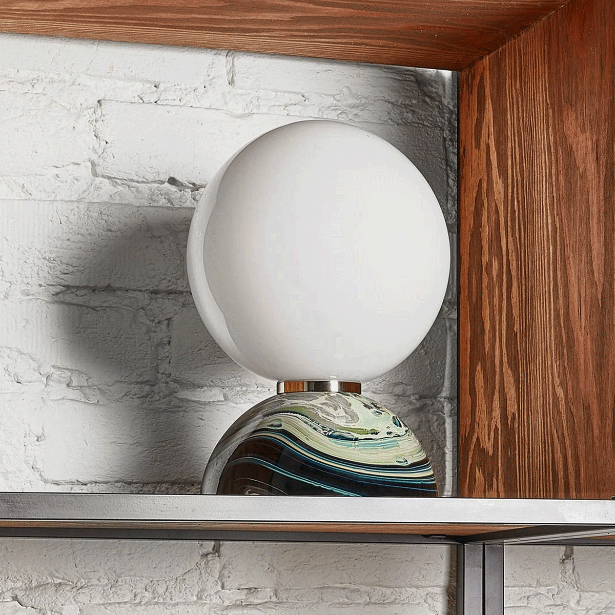 Mobile / Spacey Midnight Sun Floor Lamp, designed by Lukáš Novák