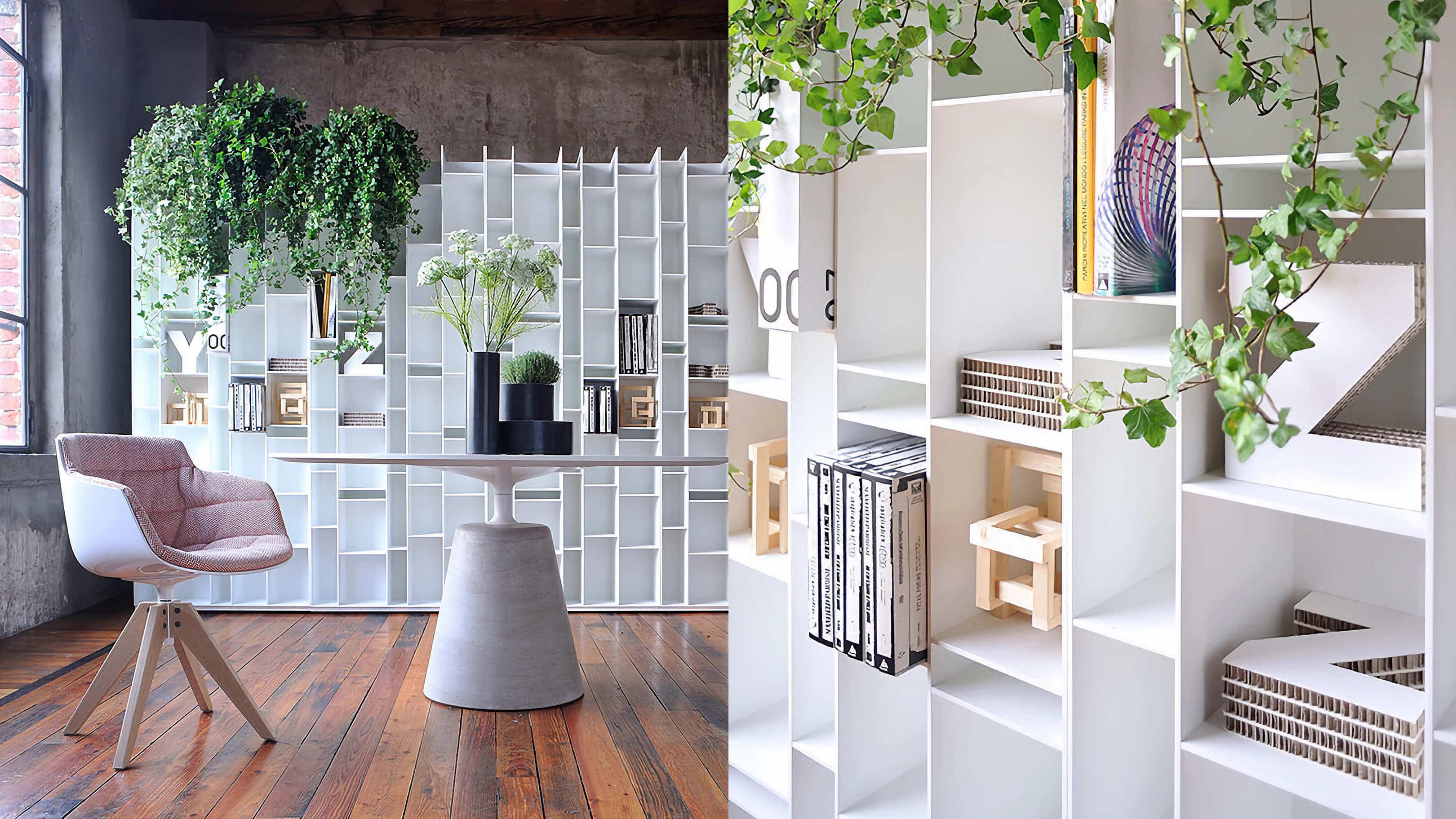 MDF Italia Bookcase Random Bookcase