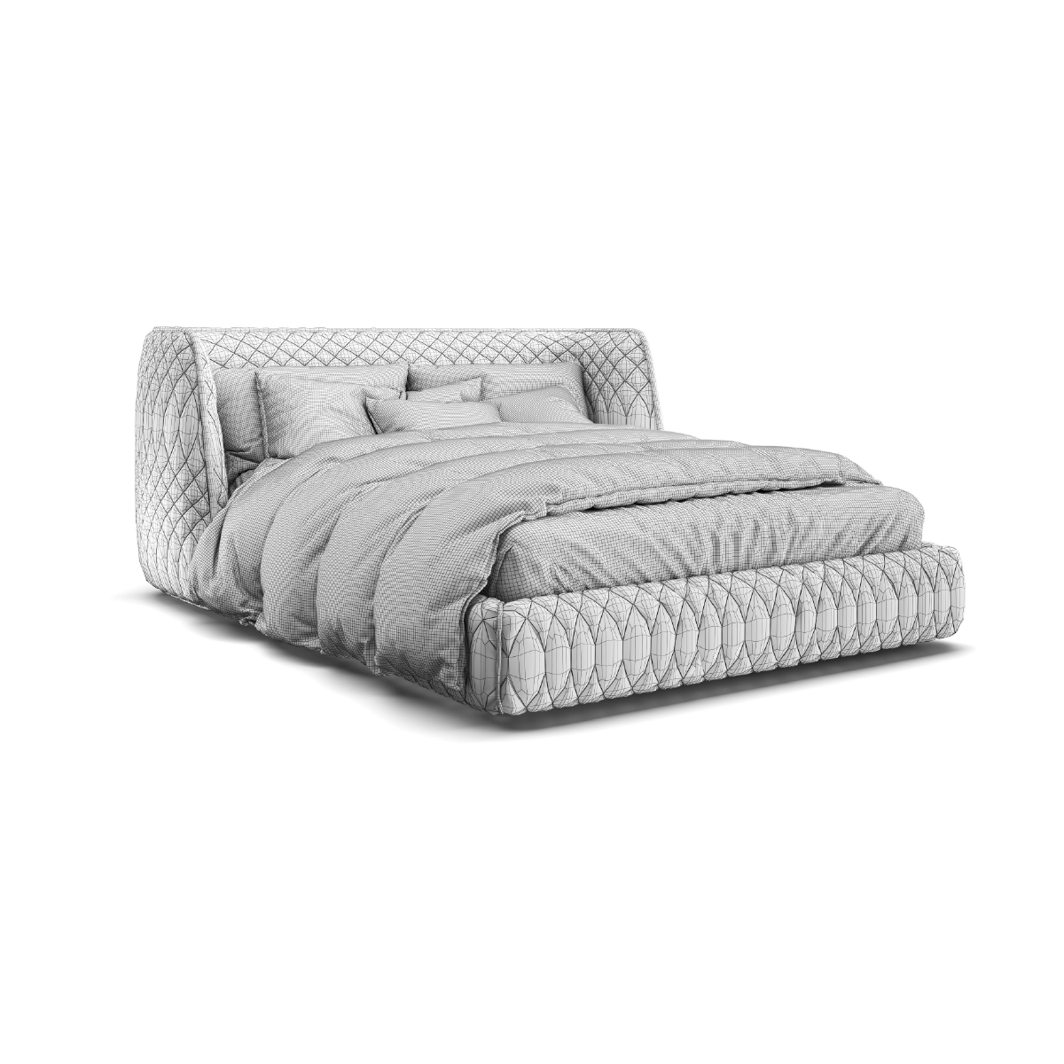 Mobile / WhiteMenu / Redondo Bed, designed by Patricia Urquiola3