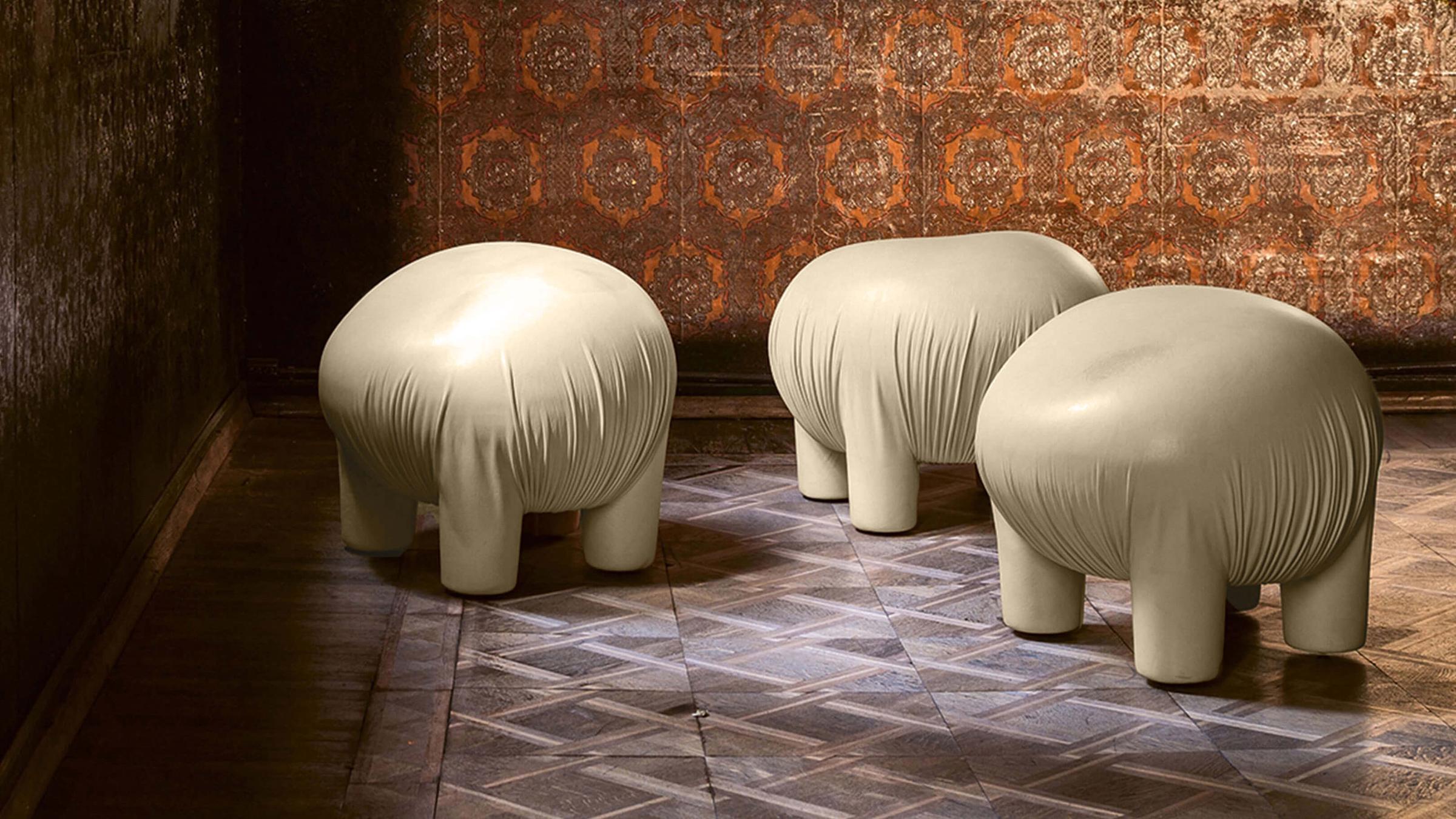 Moroso Ottoman Anomaly Pouf
