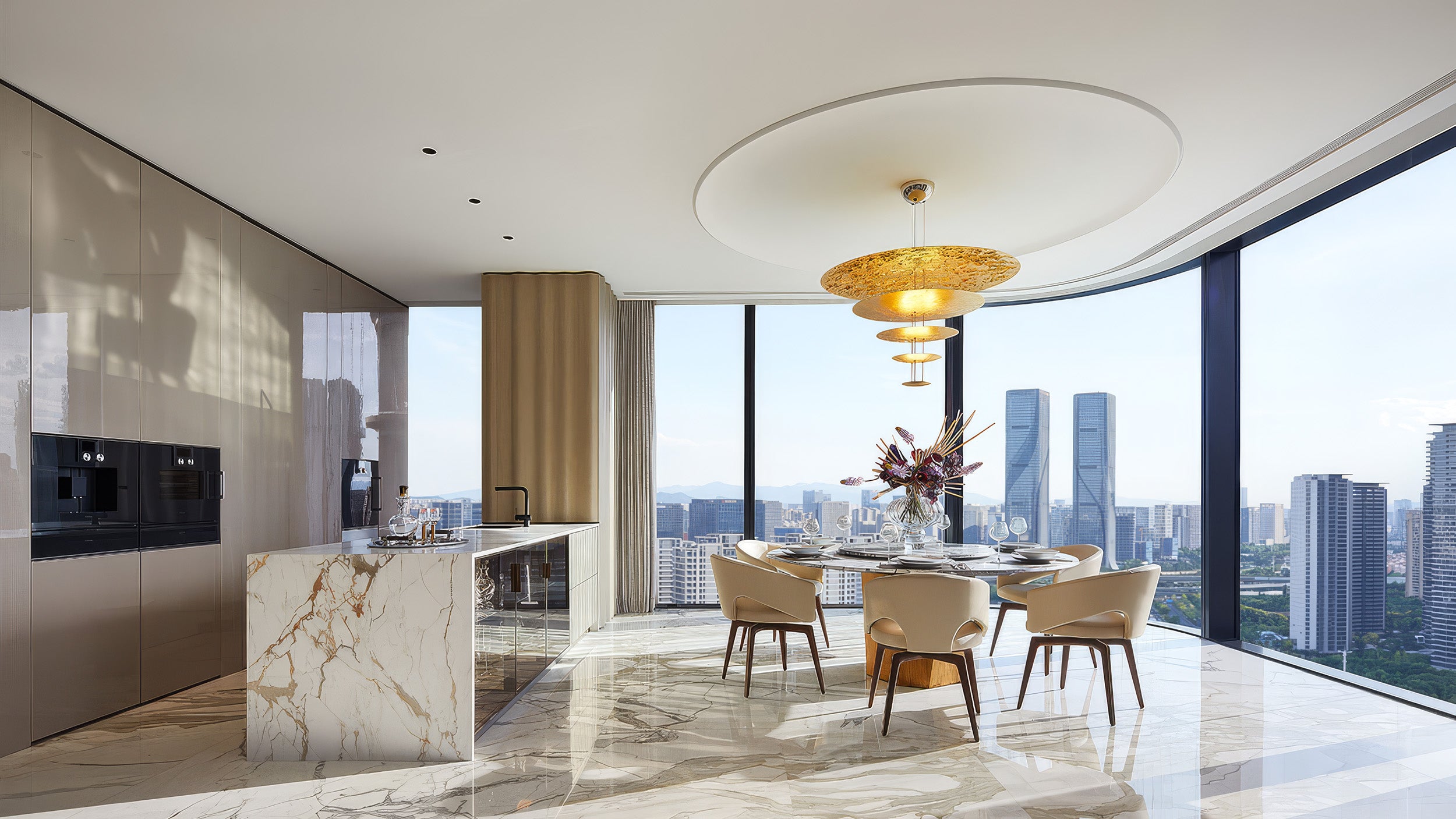 Catellani & Smith Pendant Lamp Macchina della Luce