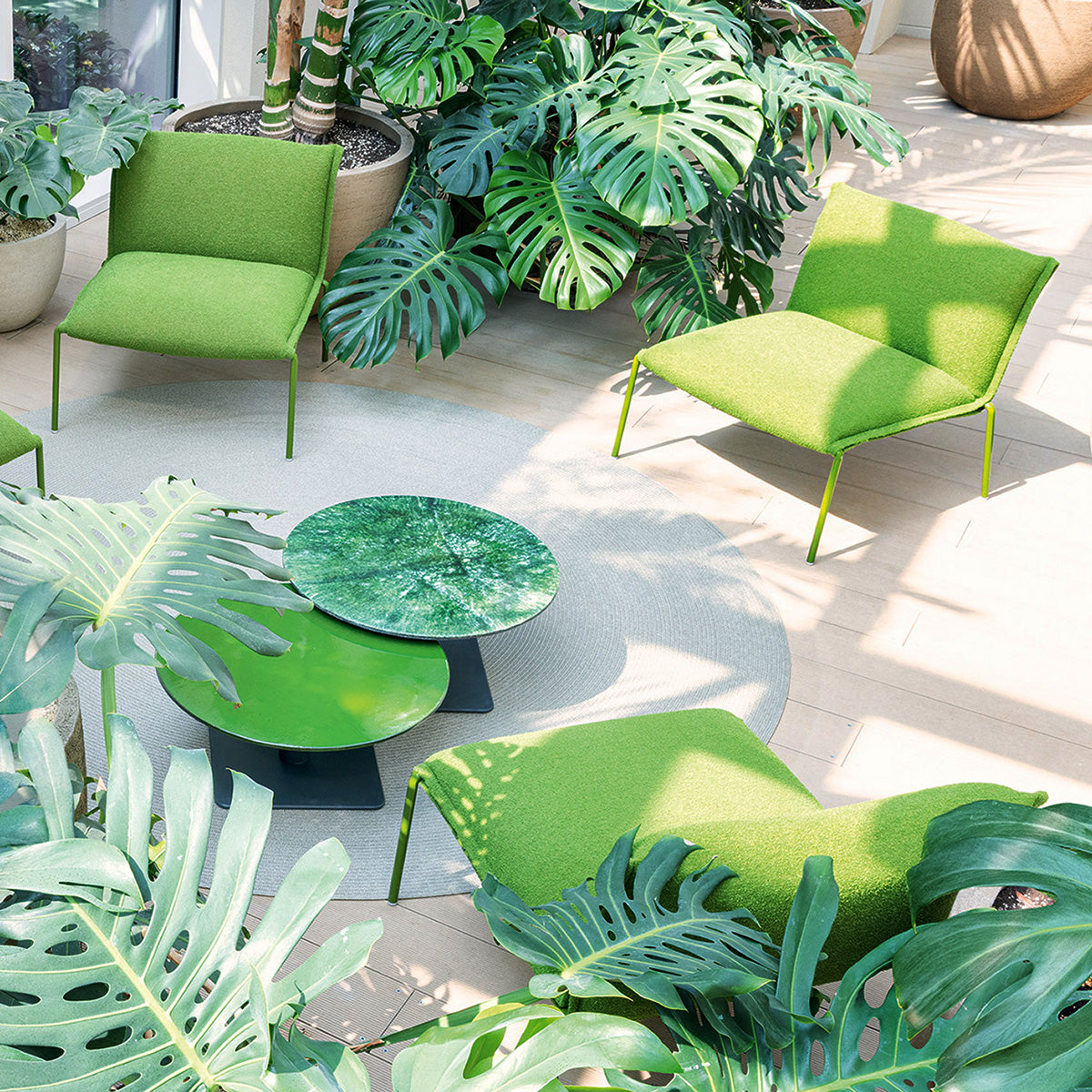 Paola Lenti Lounge Chair Mae Outdoor Lounge Chair