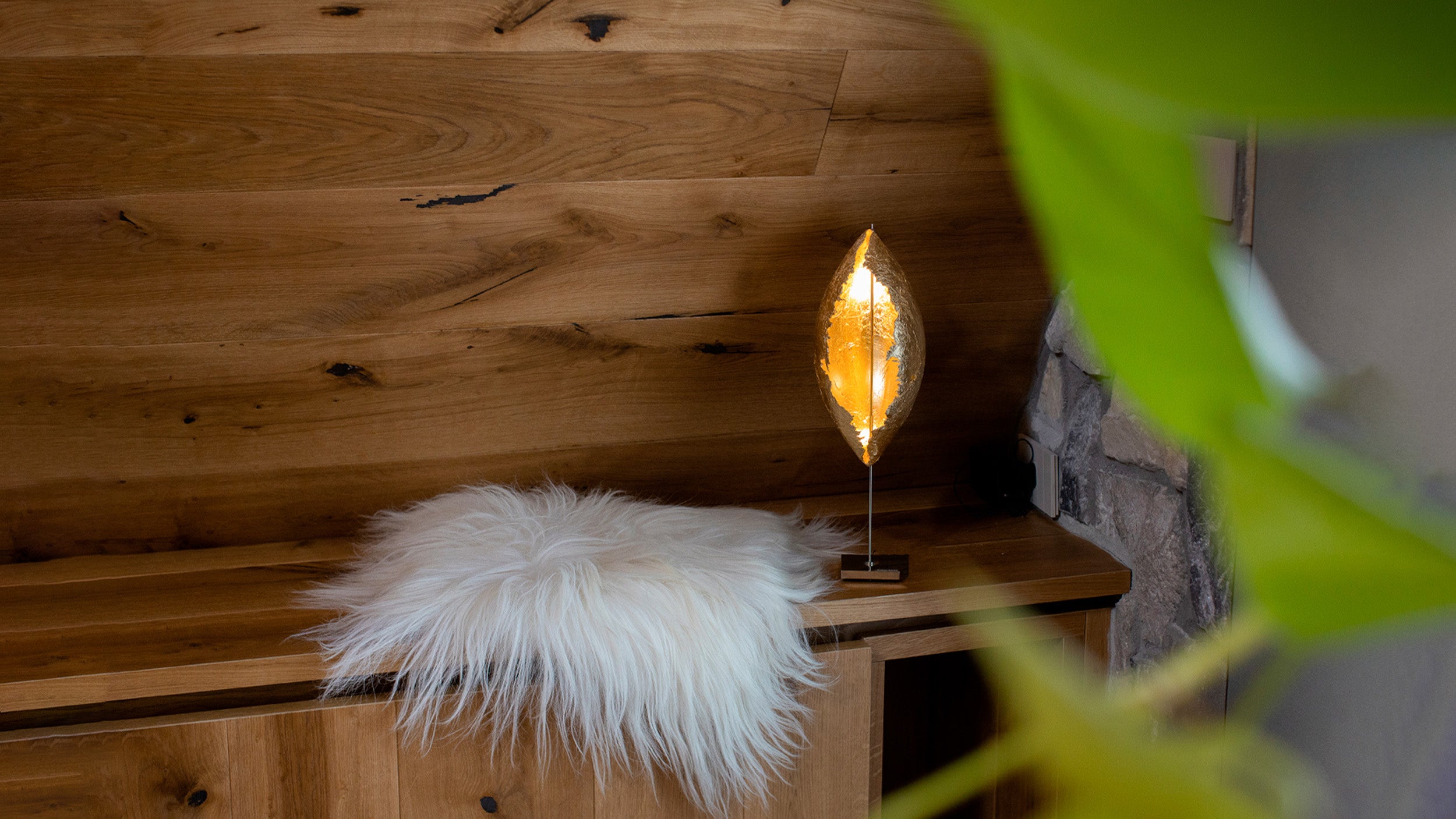 Desktop / Malagolina Table Lamp, by Catellani & Smith